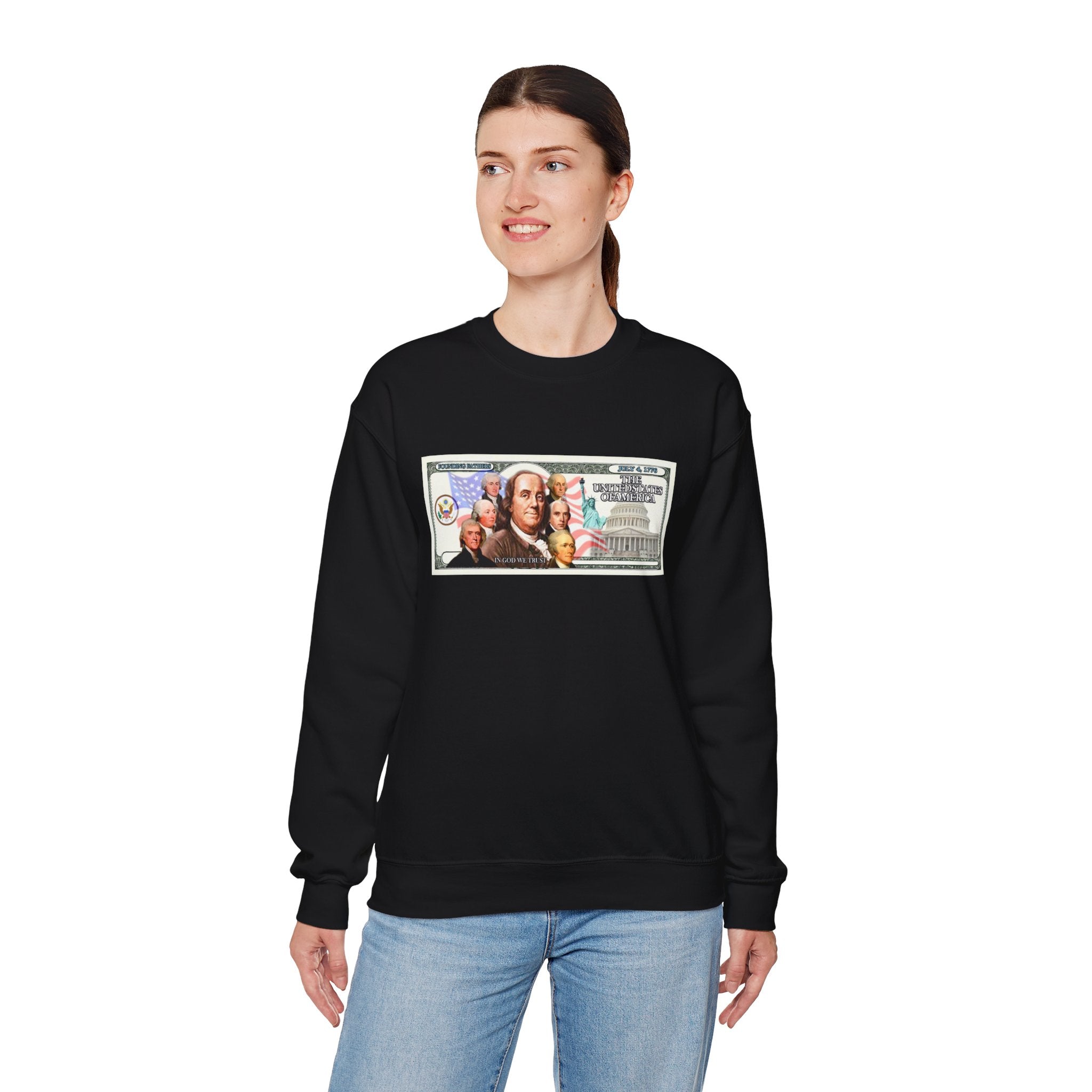 Foundingfathers Sweatshirt | Patriotic Crewneck