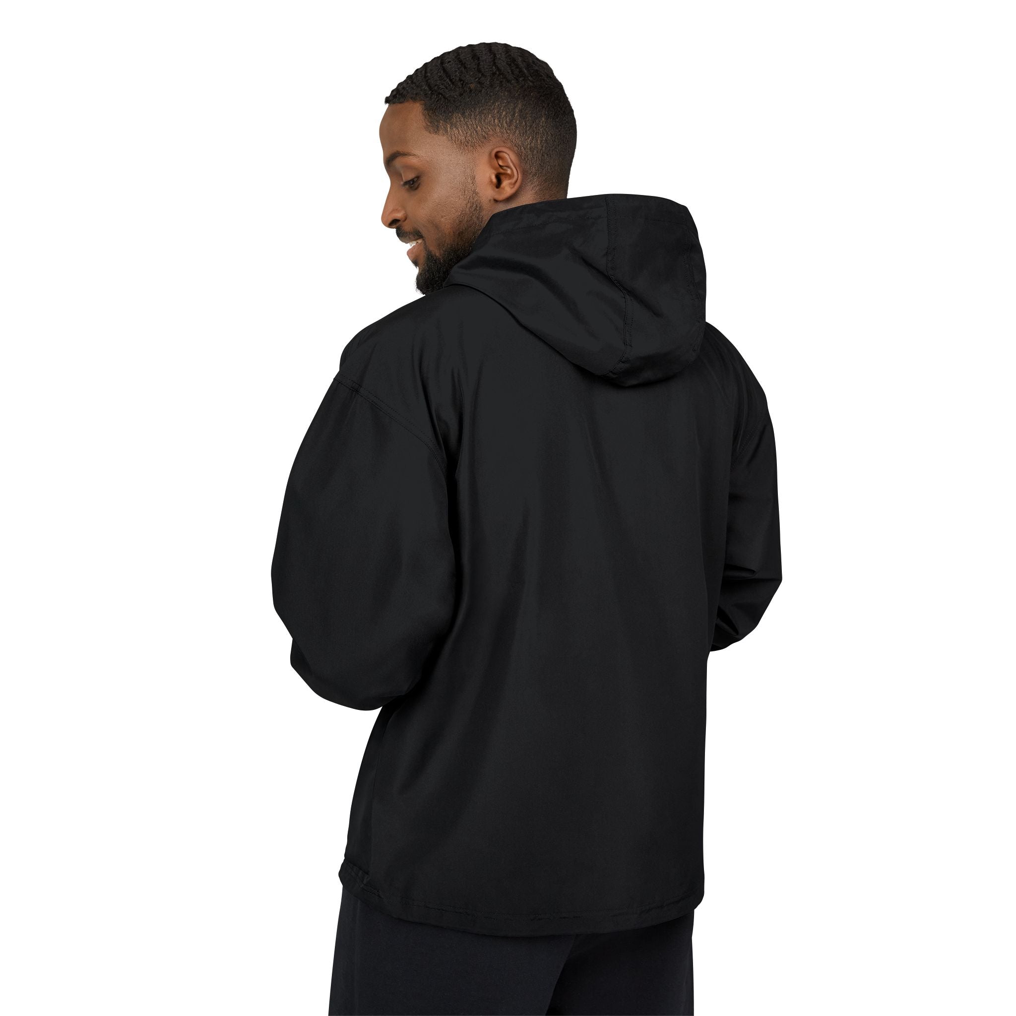 1776 Orange Packable Anorak Jacket