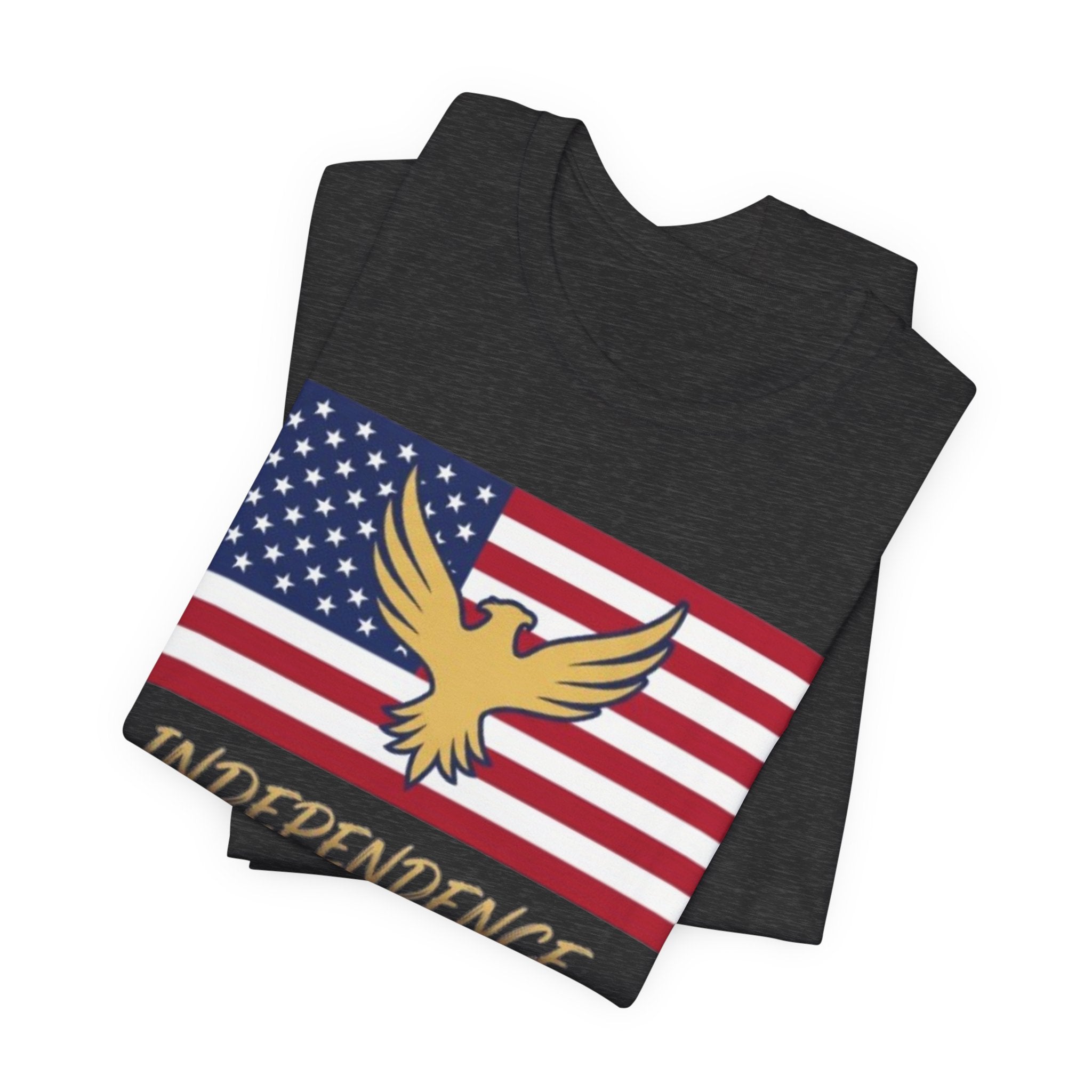 Independence Eagle American Flag Tee — Patriotic T-Shirt