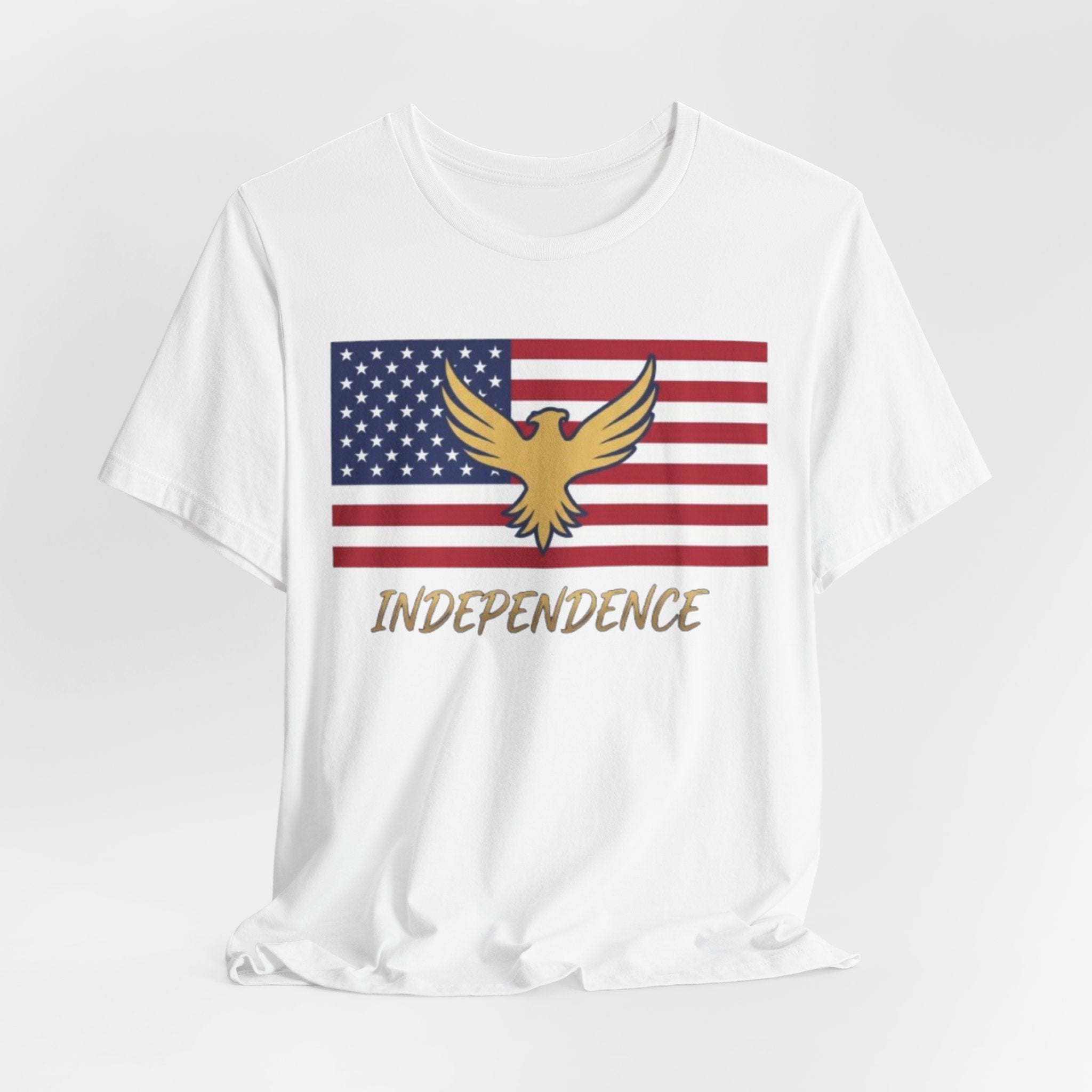 Independence Eagle American Flag Tee — Patriotic T-Shirt