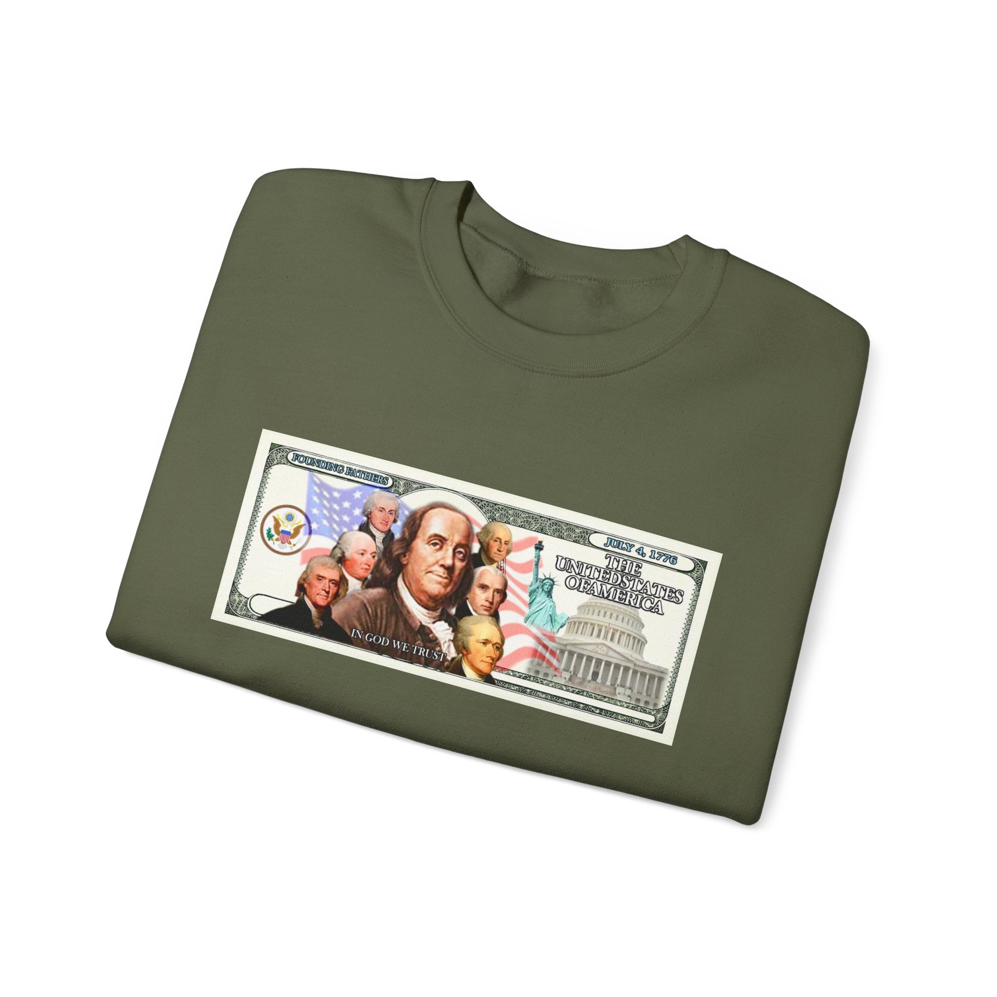 Foundingfathers Sweatshirt | Patriotic Crewneck