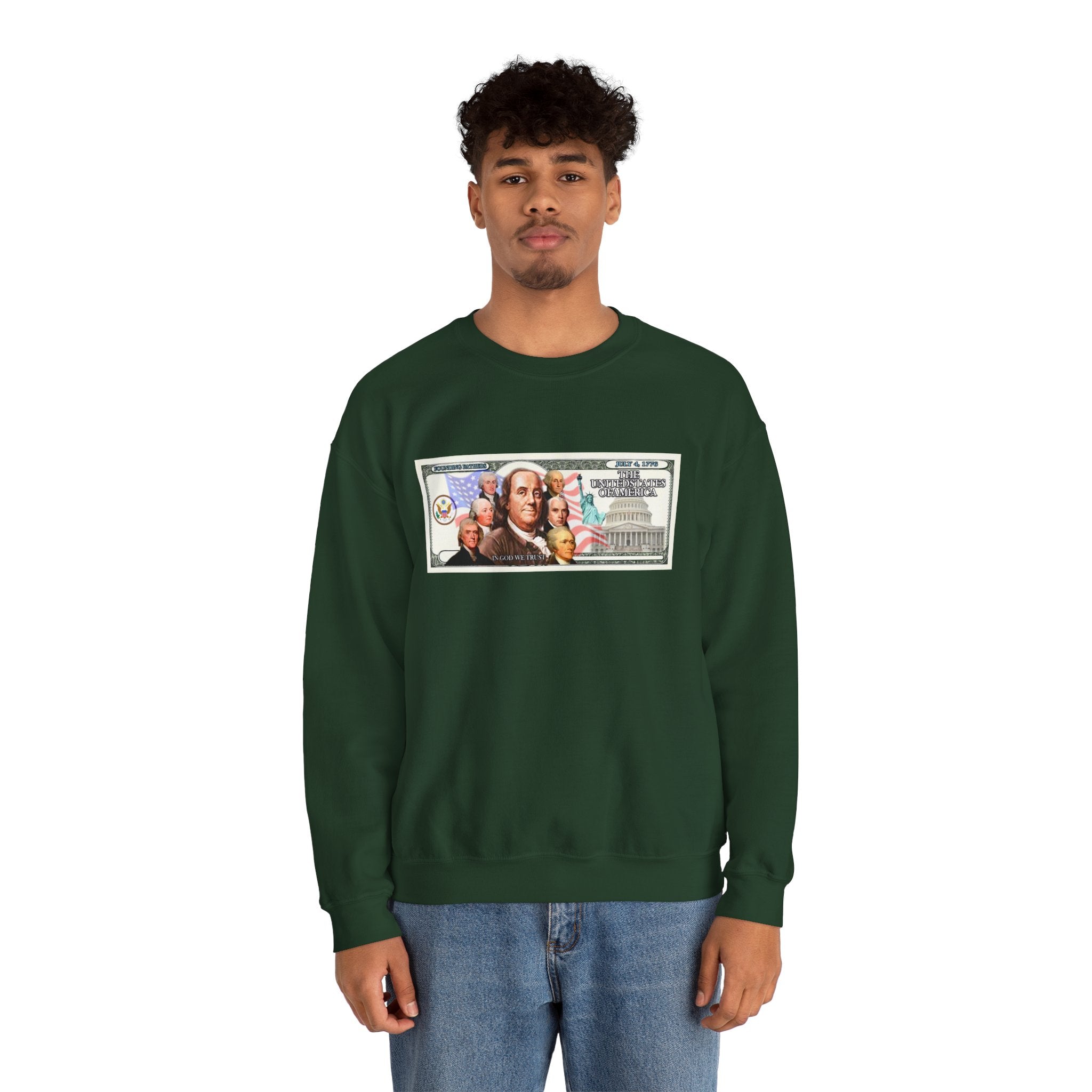 Foundingfathers Sweatshirt | Patriotic Crewneck