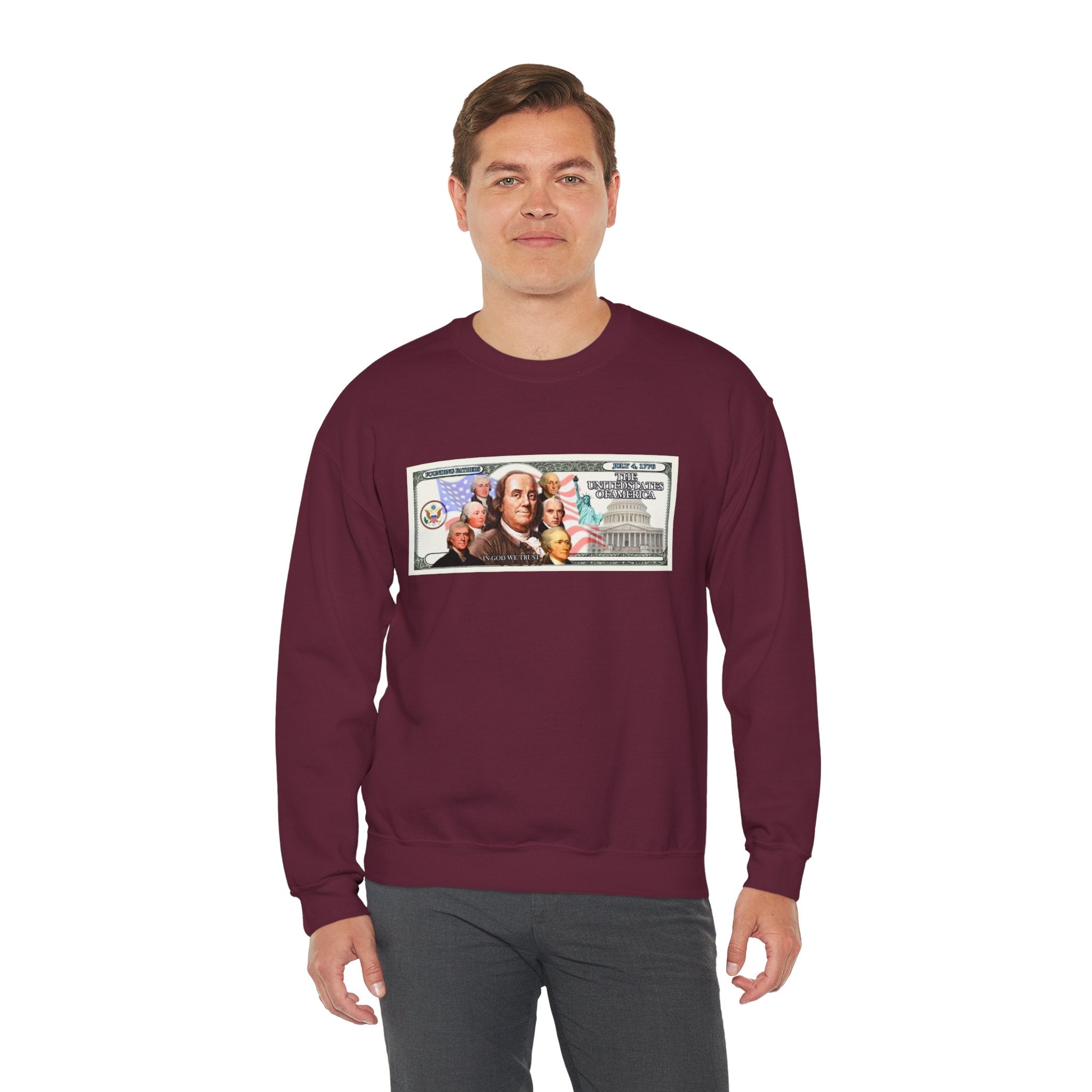 Foundingfathers Sweatshirt | Patriotic Crewneck