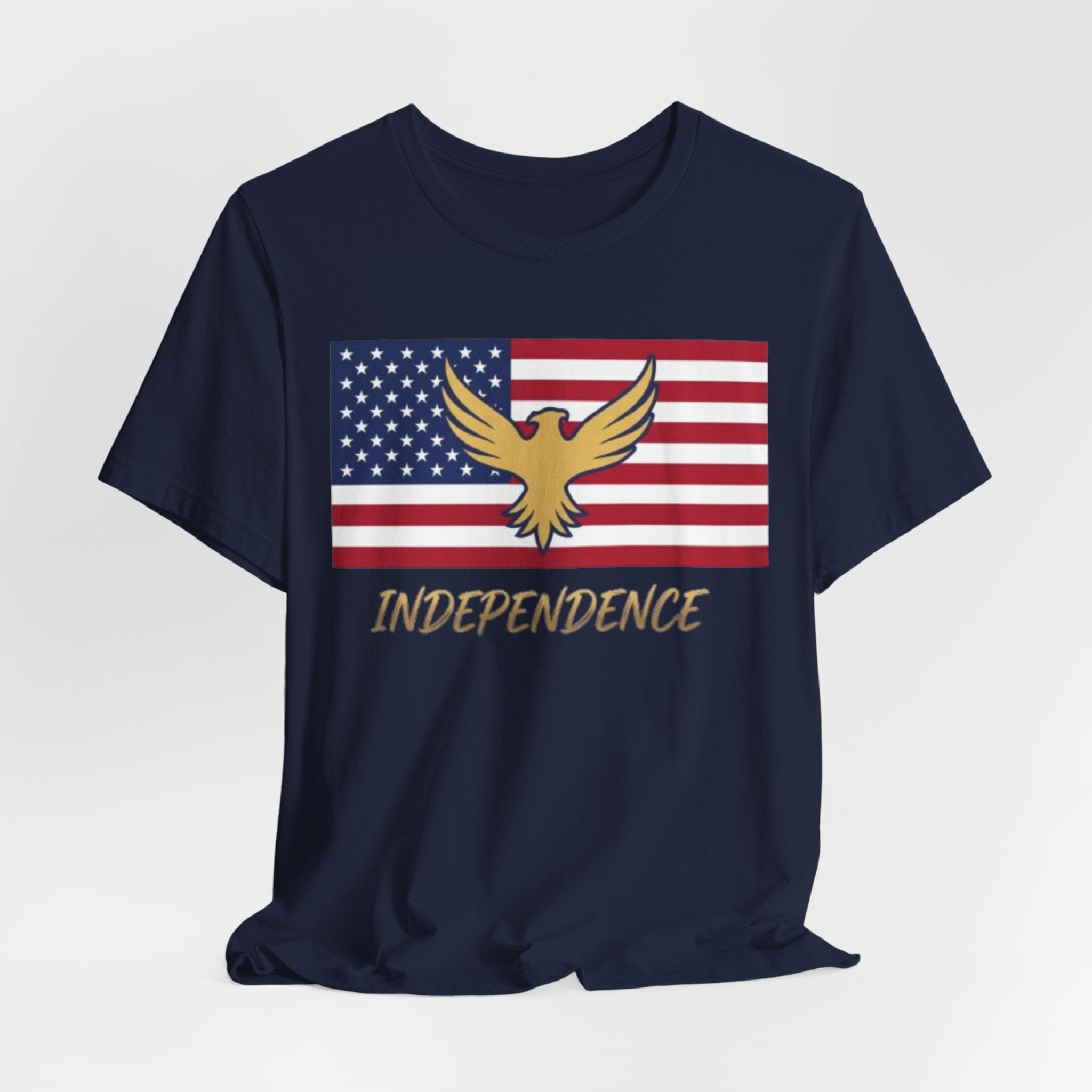 Independence Eagle American Flag Tee — Patriotic T-Shirt
