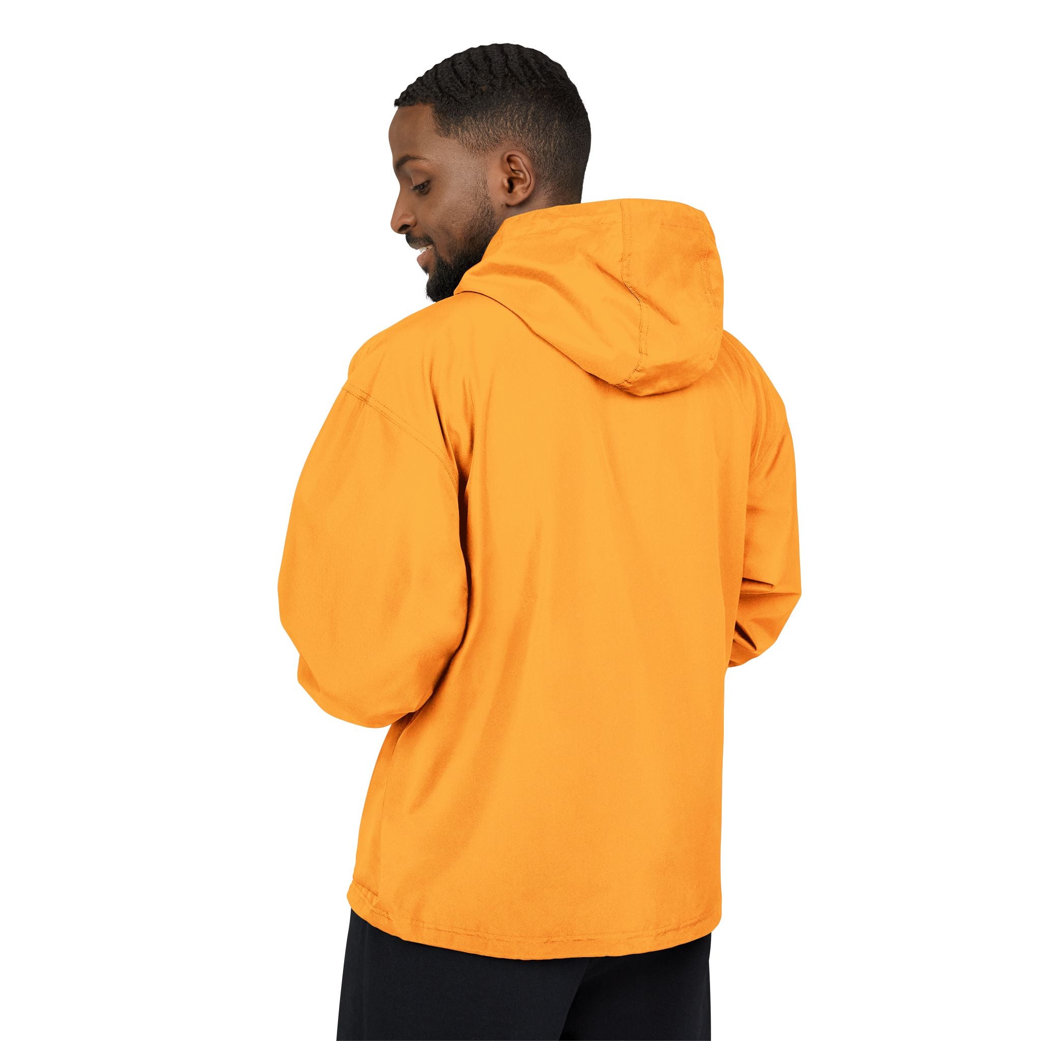 1776 Orange Packable Anorak Jacket