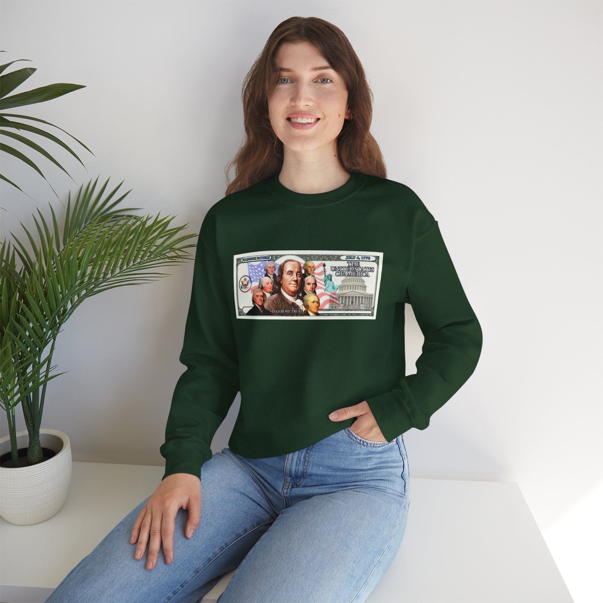 Foundingfathers Sweatshirt | Patriotic Crewneck