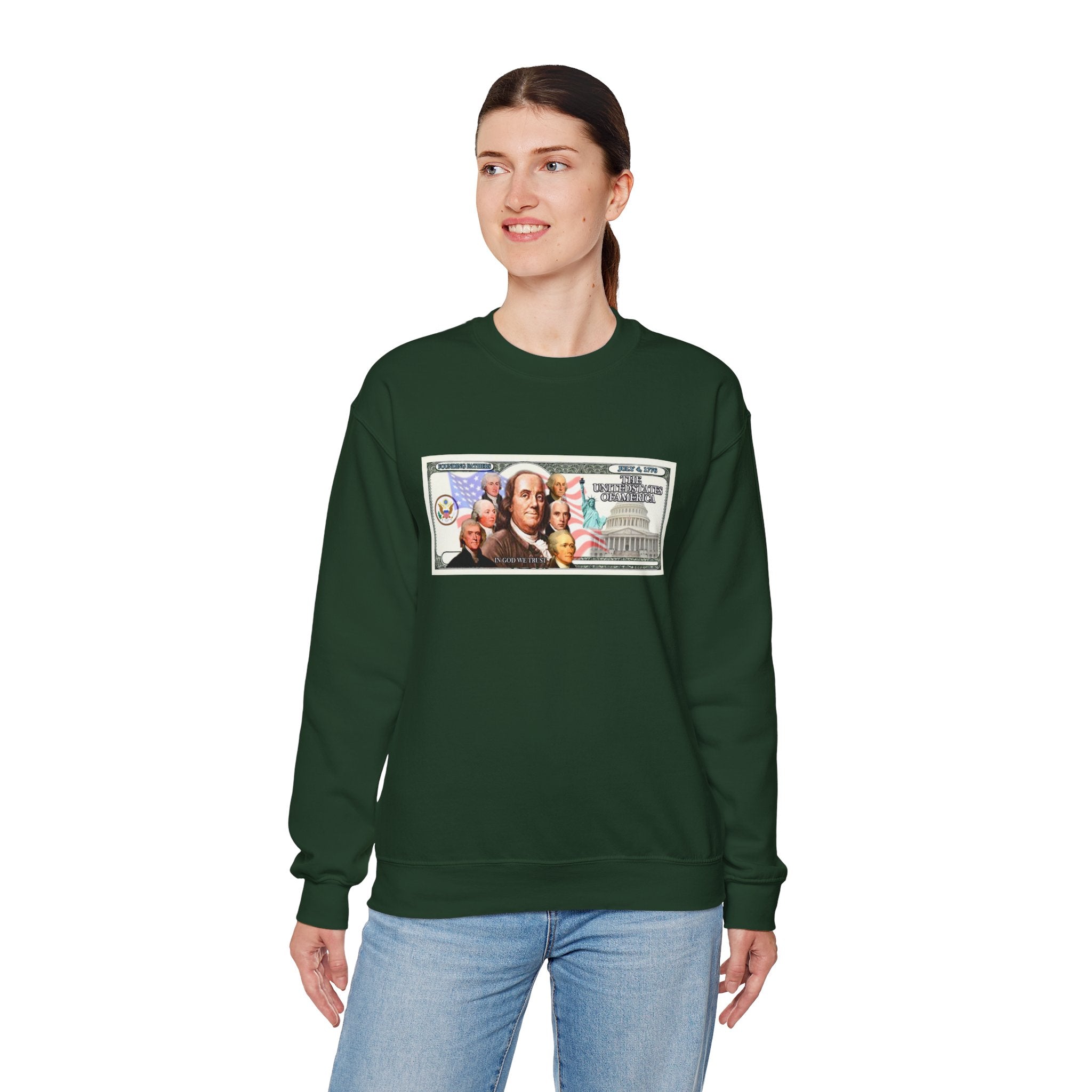 Foundingfathers Sweatshirt | Patriotic Crewneck