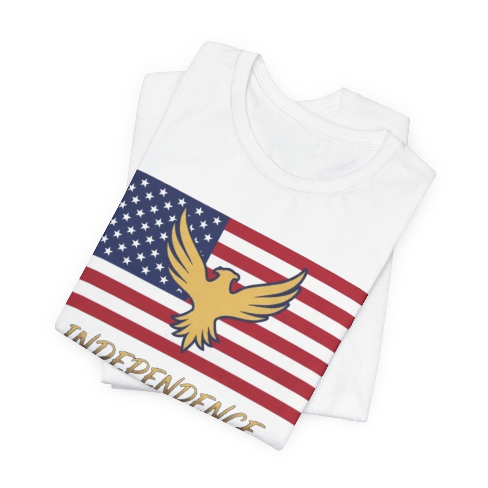 Independence Eagle American Flag Tee — Patriotic T-Shirt