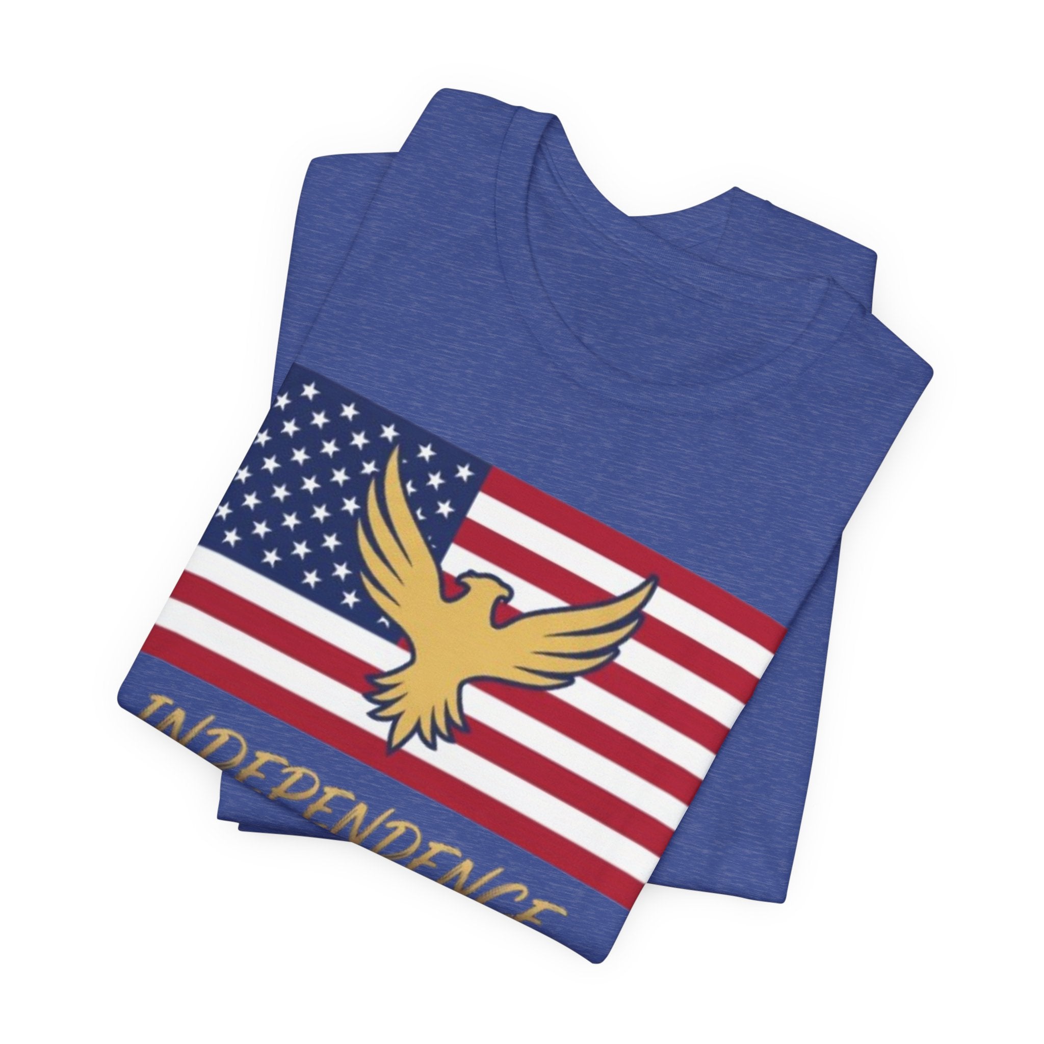 Independence Eagle American Flag Tee — Patriotic T-Shirt