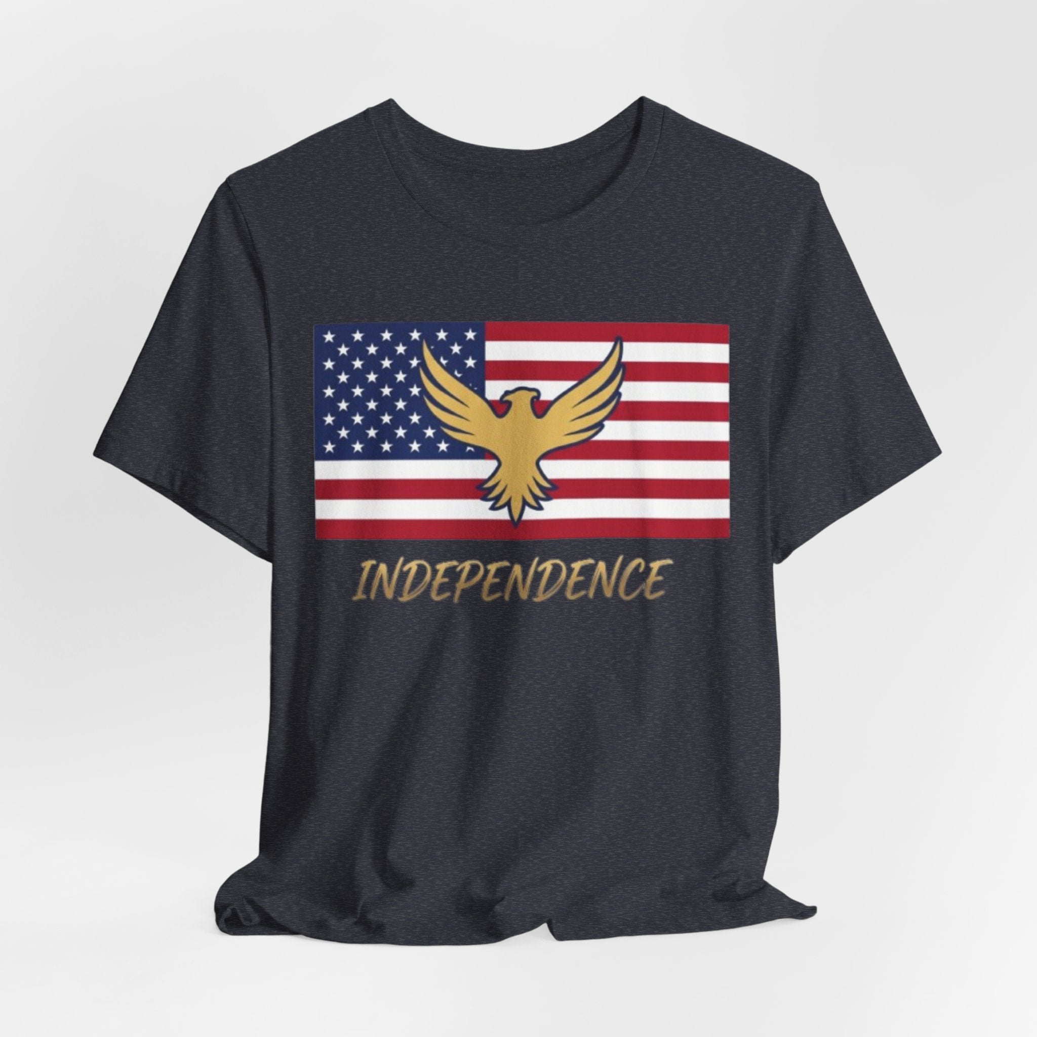 Independence Eagle American Flag Tee — Patriotic T-Shirt