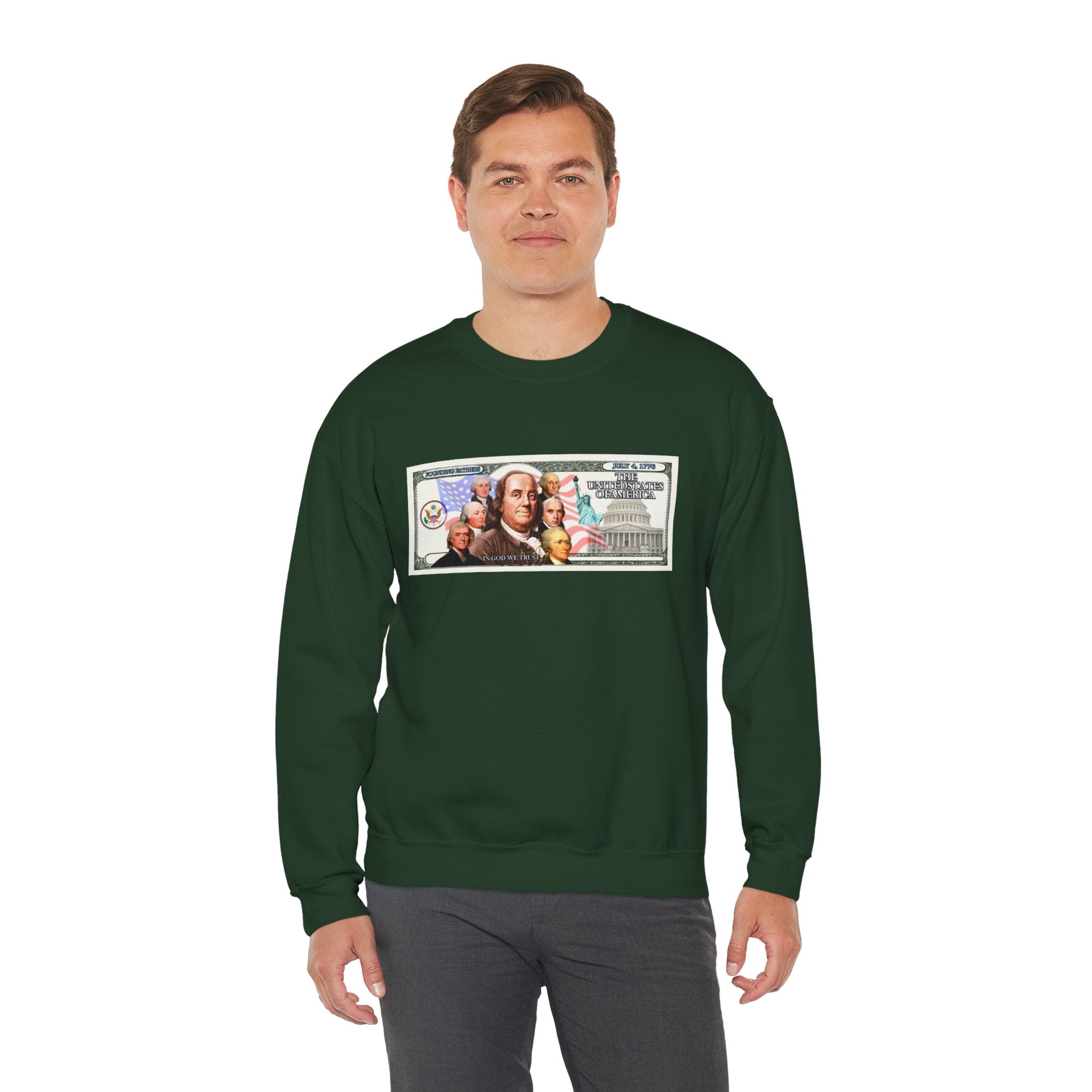 Foundingfathers Sweatshirt | Patriotic Crewneck