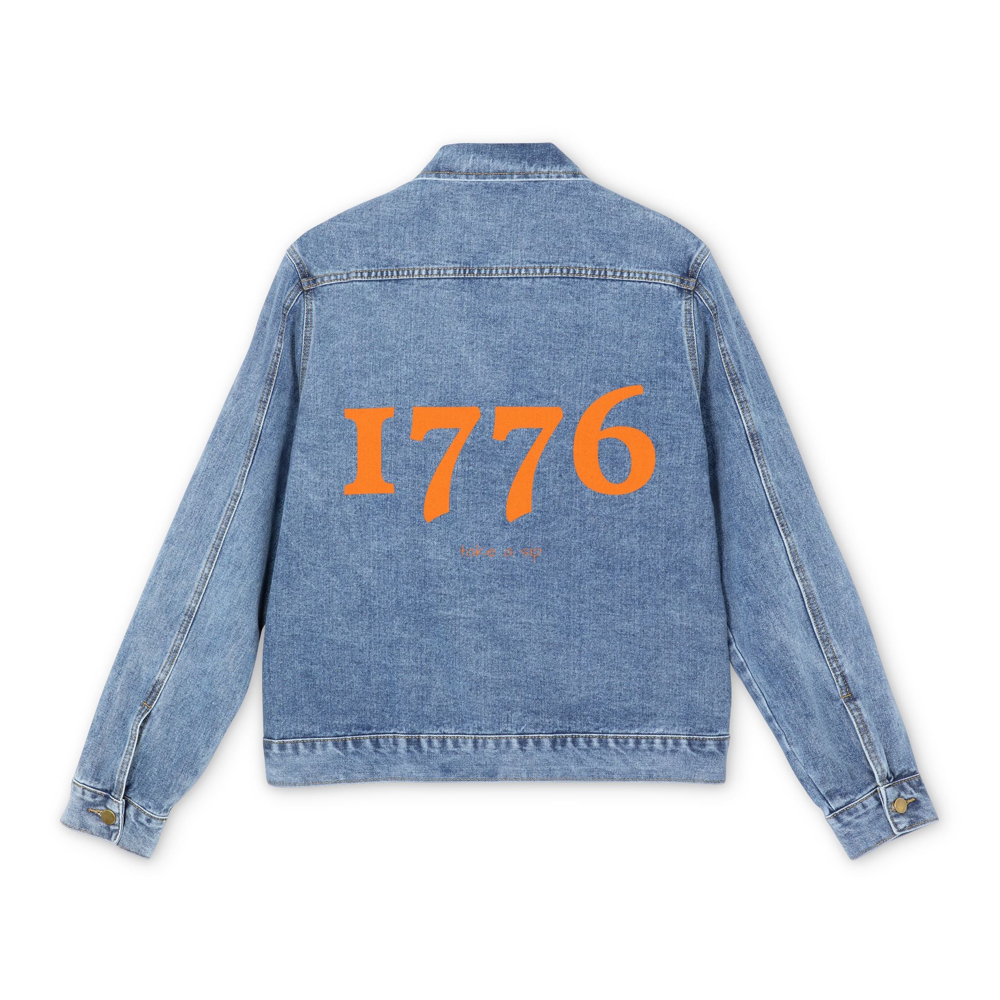 Denim Jacket — 1776 Patriotic Back Print
