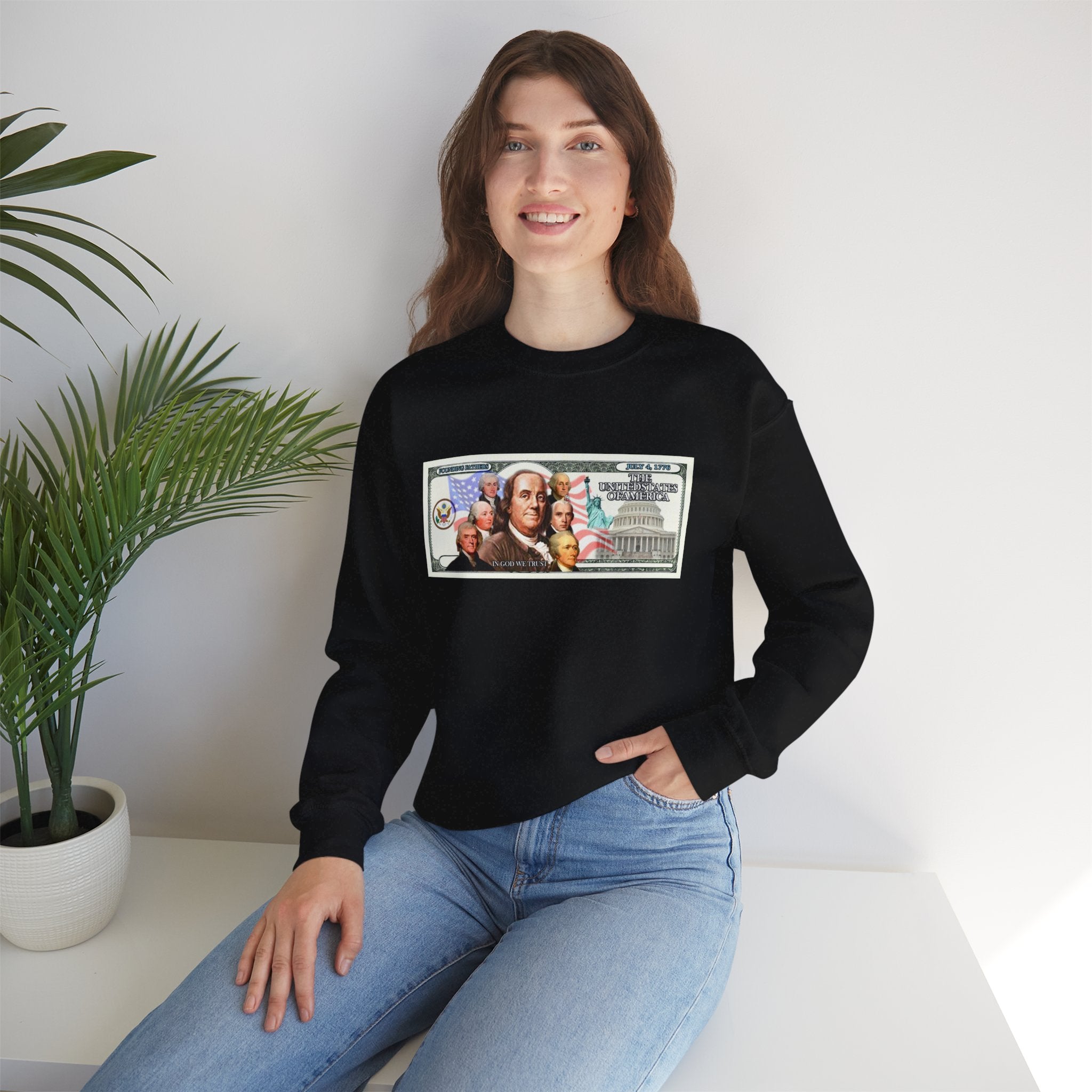 Foundingfathers Sweatshirt | Patriotic Crewneck