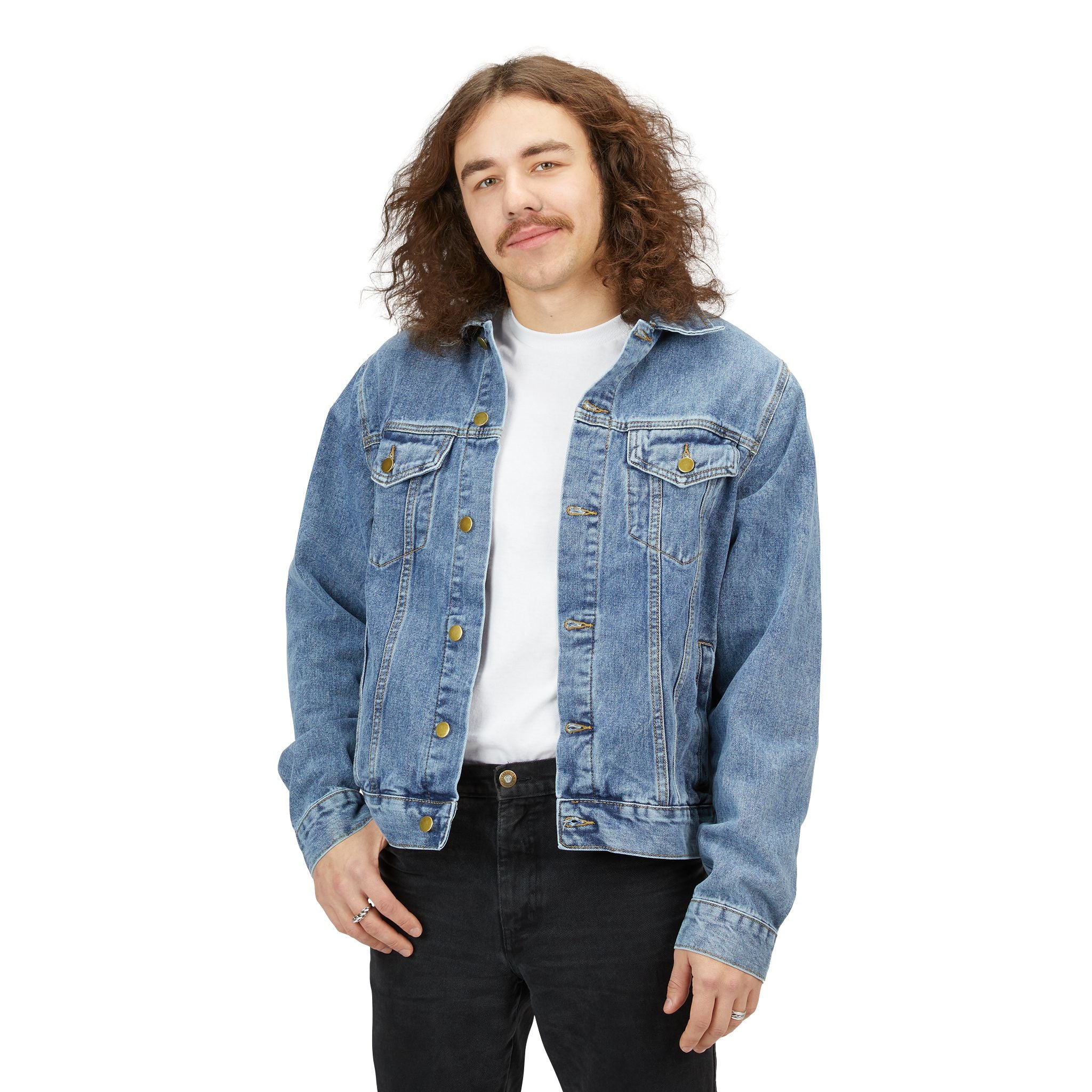 Denim Jacket — 1776 Patriotic Back Print