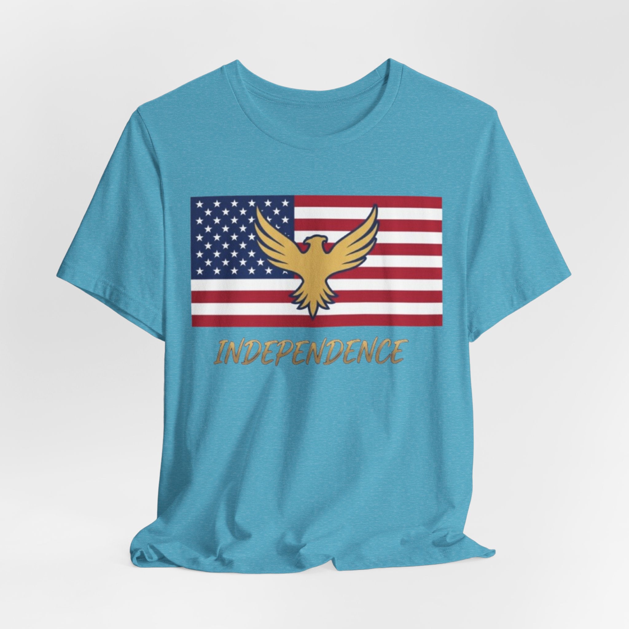 Independence Eagle American Flag Tee — Patriotic T-Shirt