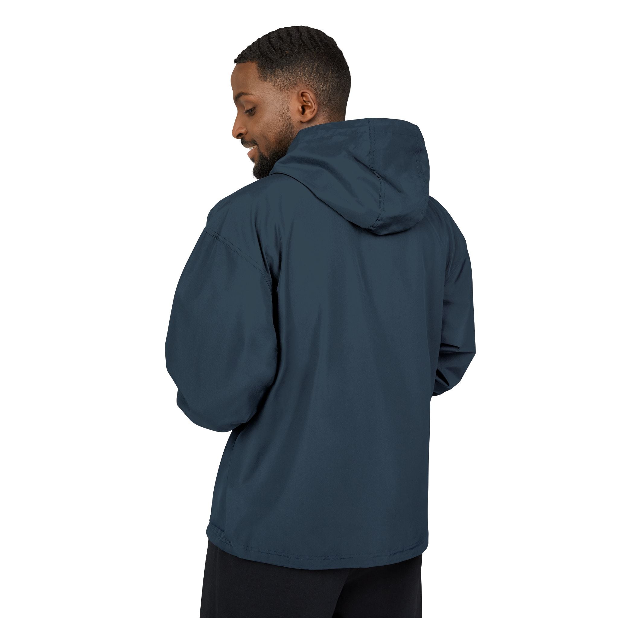 1776 Orange Packable Anorak Jacket