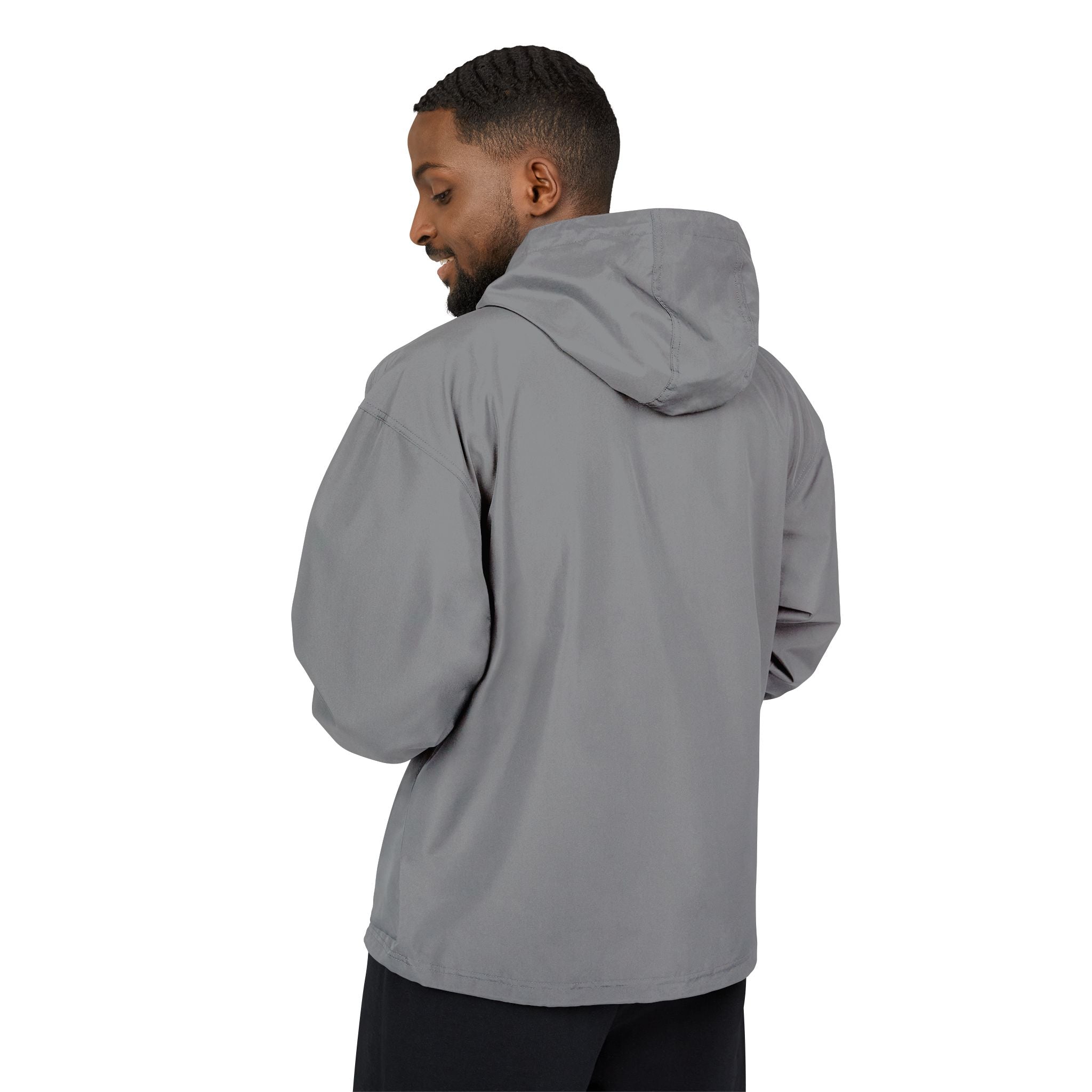 1776 Orange Packable Anorak Jacket