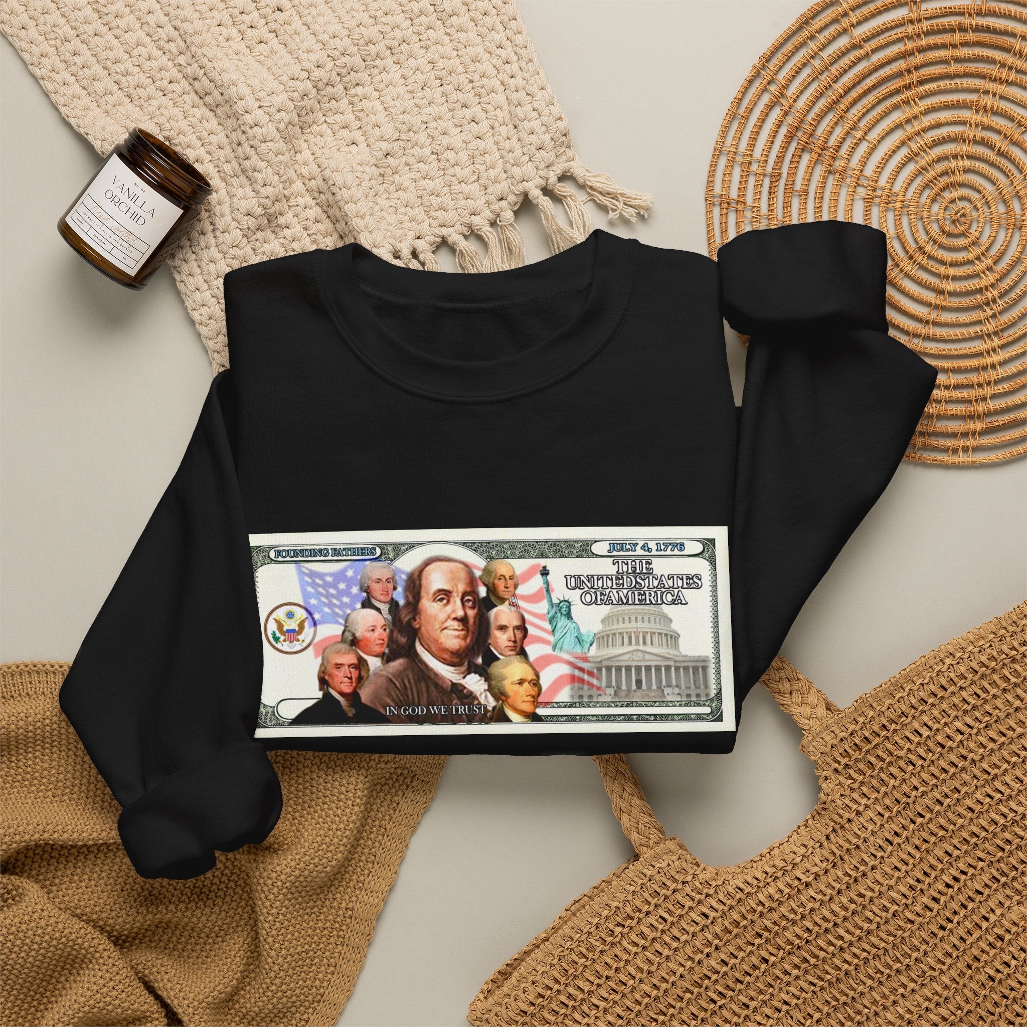 Foundingfathers Sweatshirt | Patriotic Crewneck