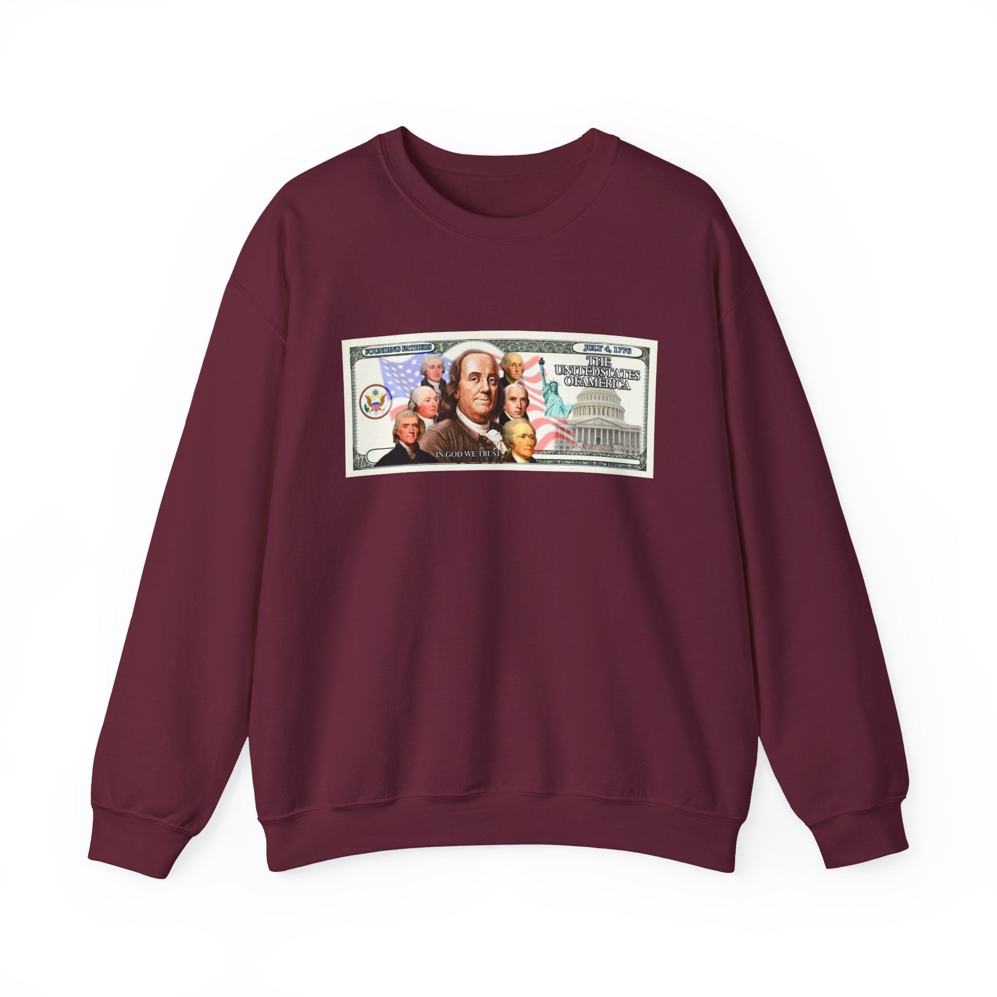 Foundingfathers Sweatshirt | Patriotic Crewneck