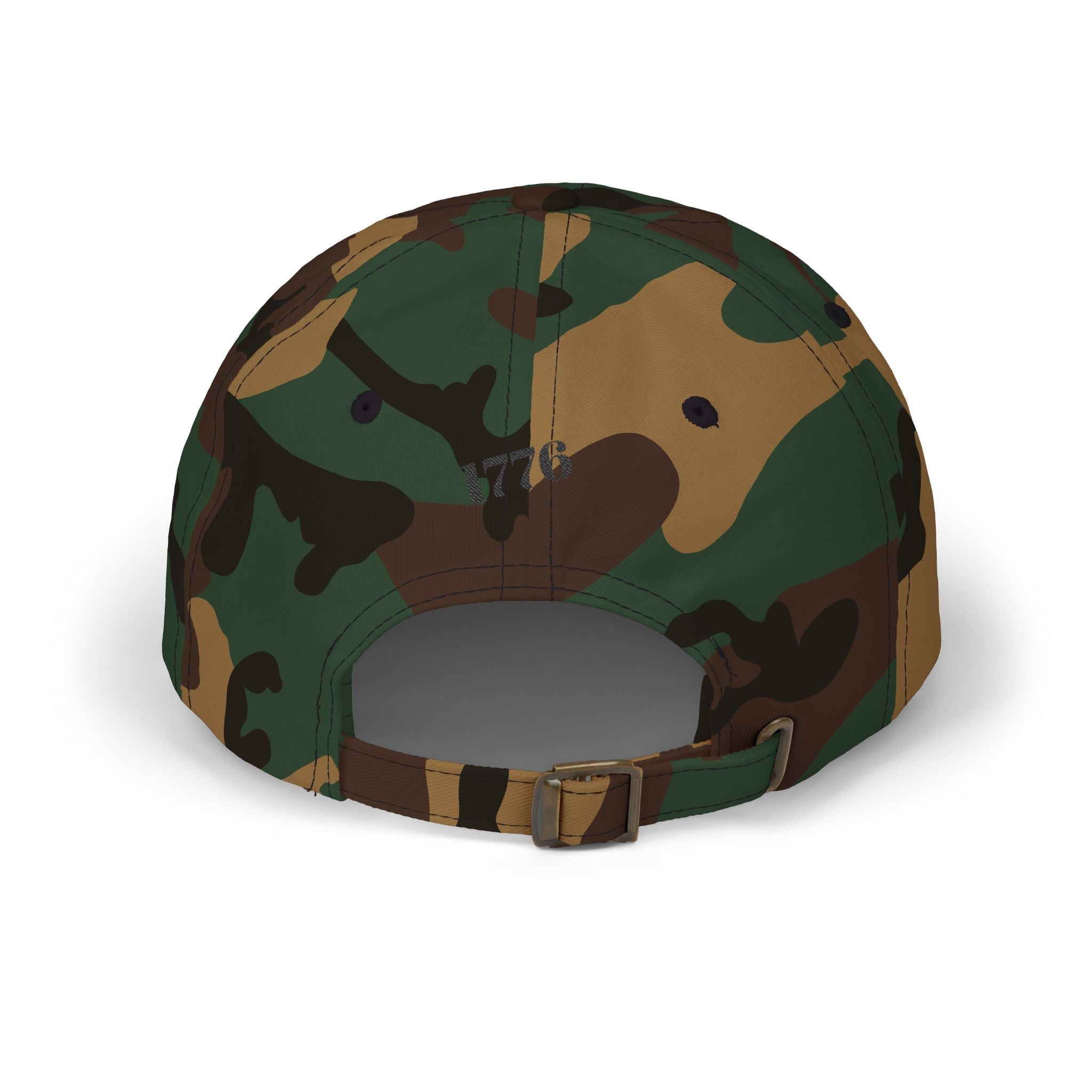 Classic Dad Cap - Cherubs Baroque Patch Baseball Hat with 1776 Back Print