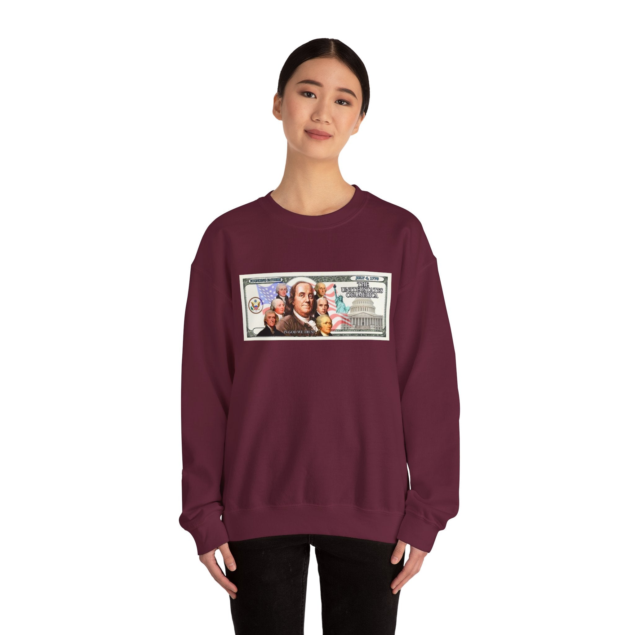 Foundingfathers Sweatshirt | Patriotic Crewneck