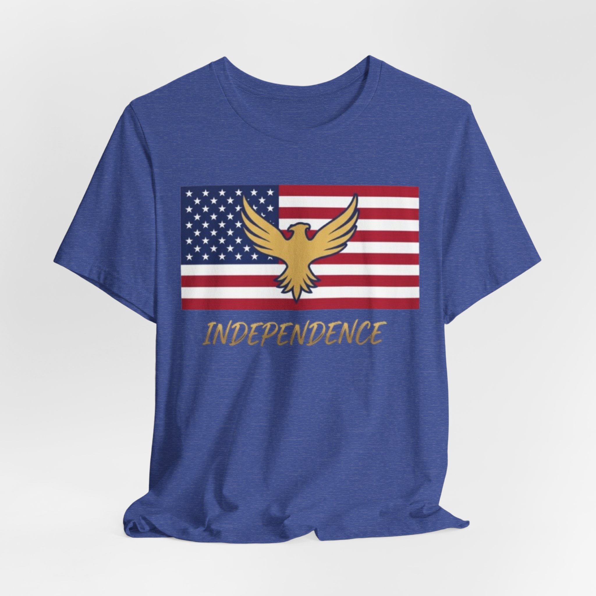 Independence Eagle American Flag Tee — Patriotic T-Shirt