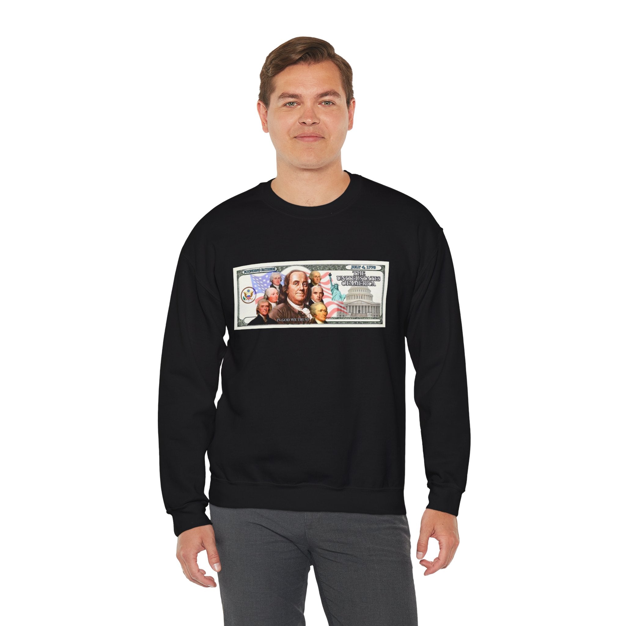 Foundingfathers Sweatshirt | Patriotic Crewneck