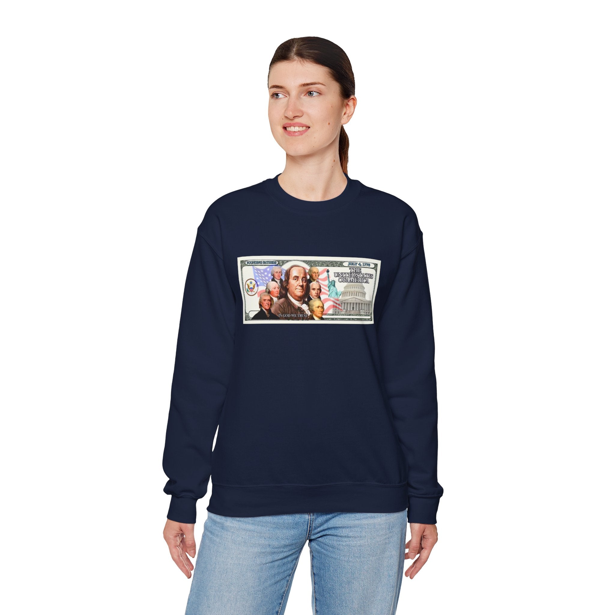 Foundingfathers Sweatshirt | Patriotic Crewneck