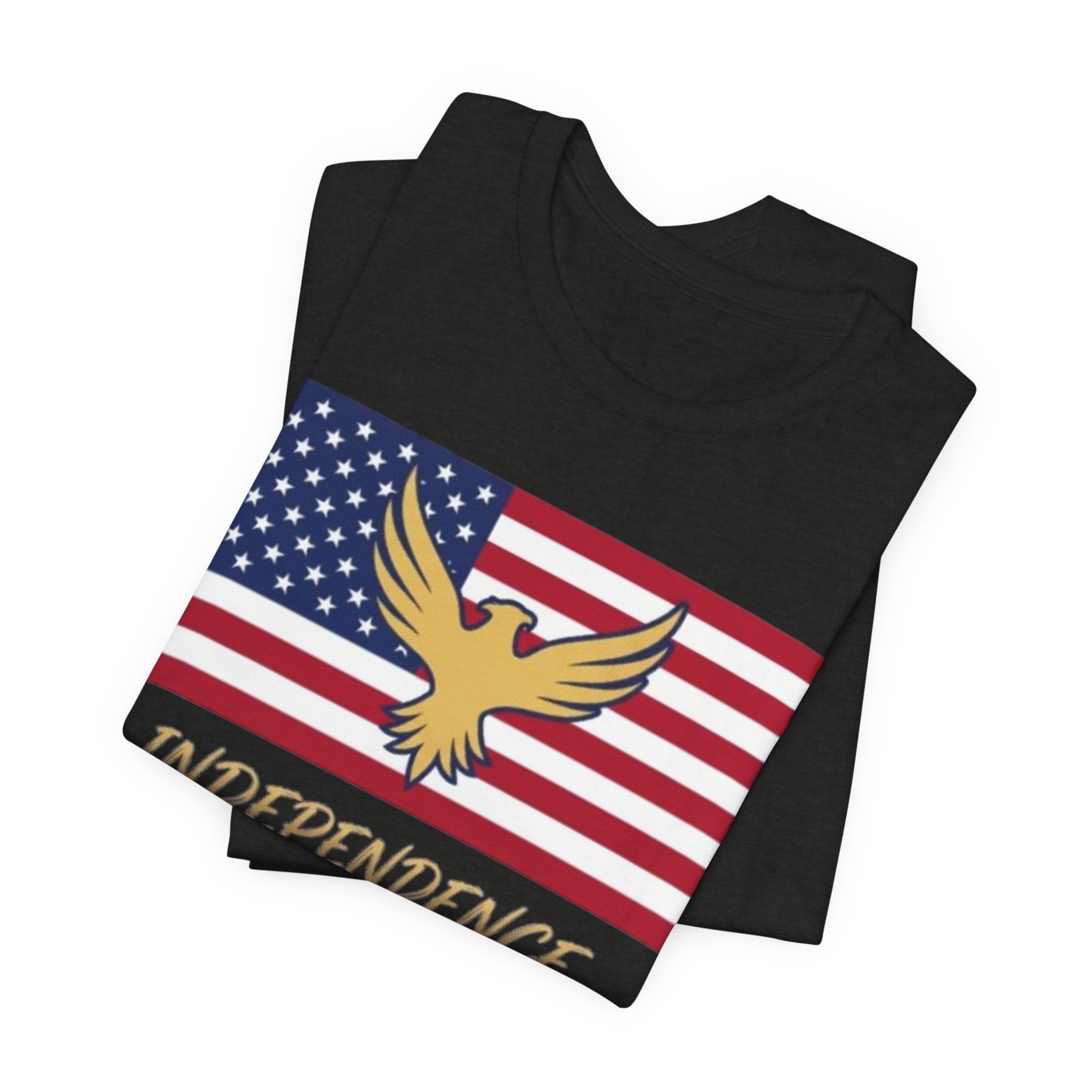 Independence Eagle American Flag Tee — Patriotic T-Shirt