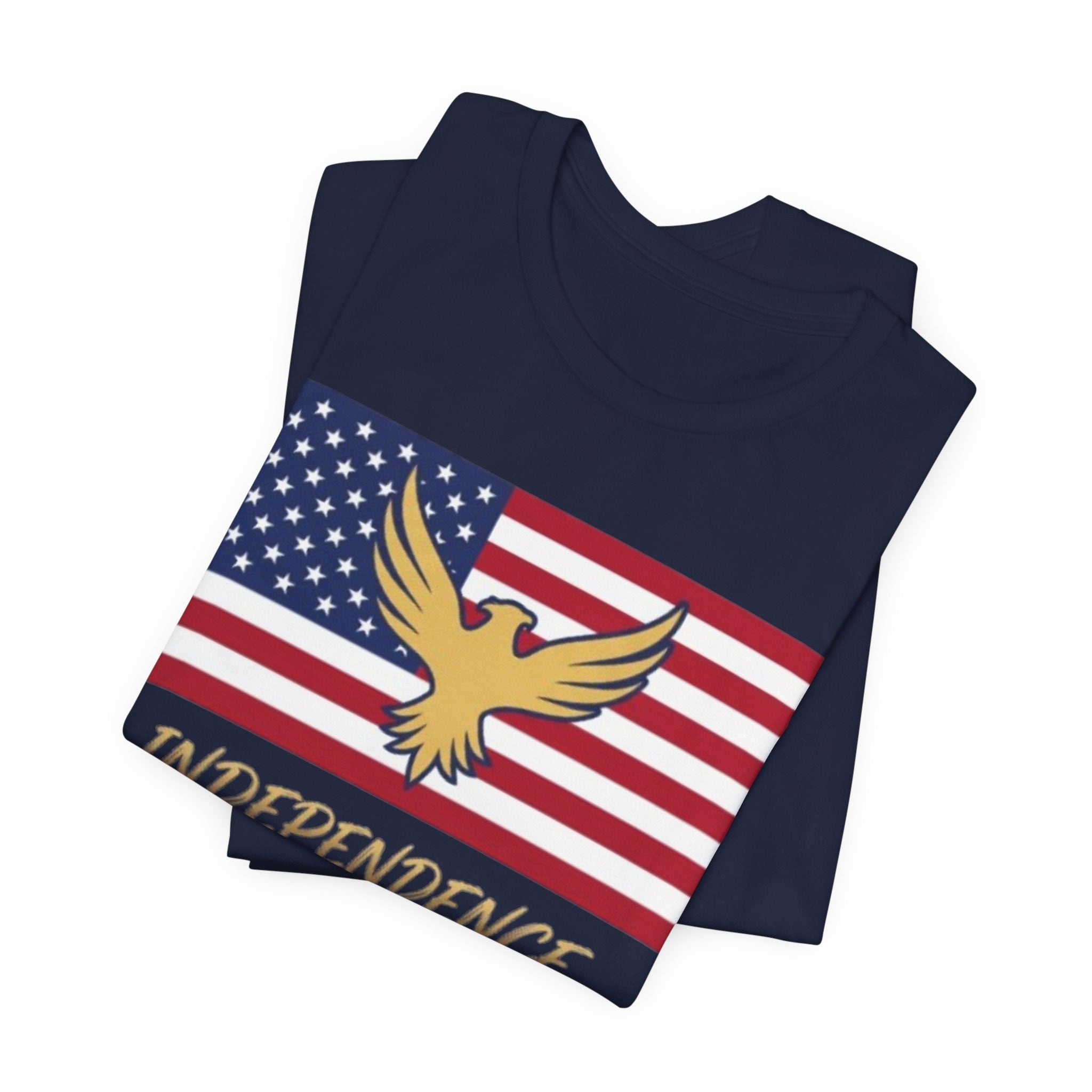 Independence Eagle American Flag Tee — Patriotic T-Shirt