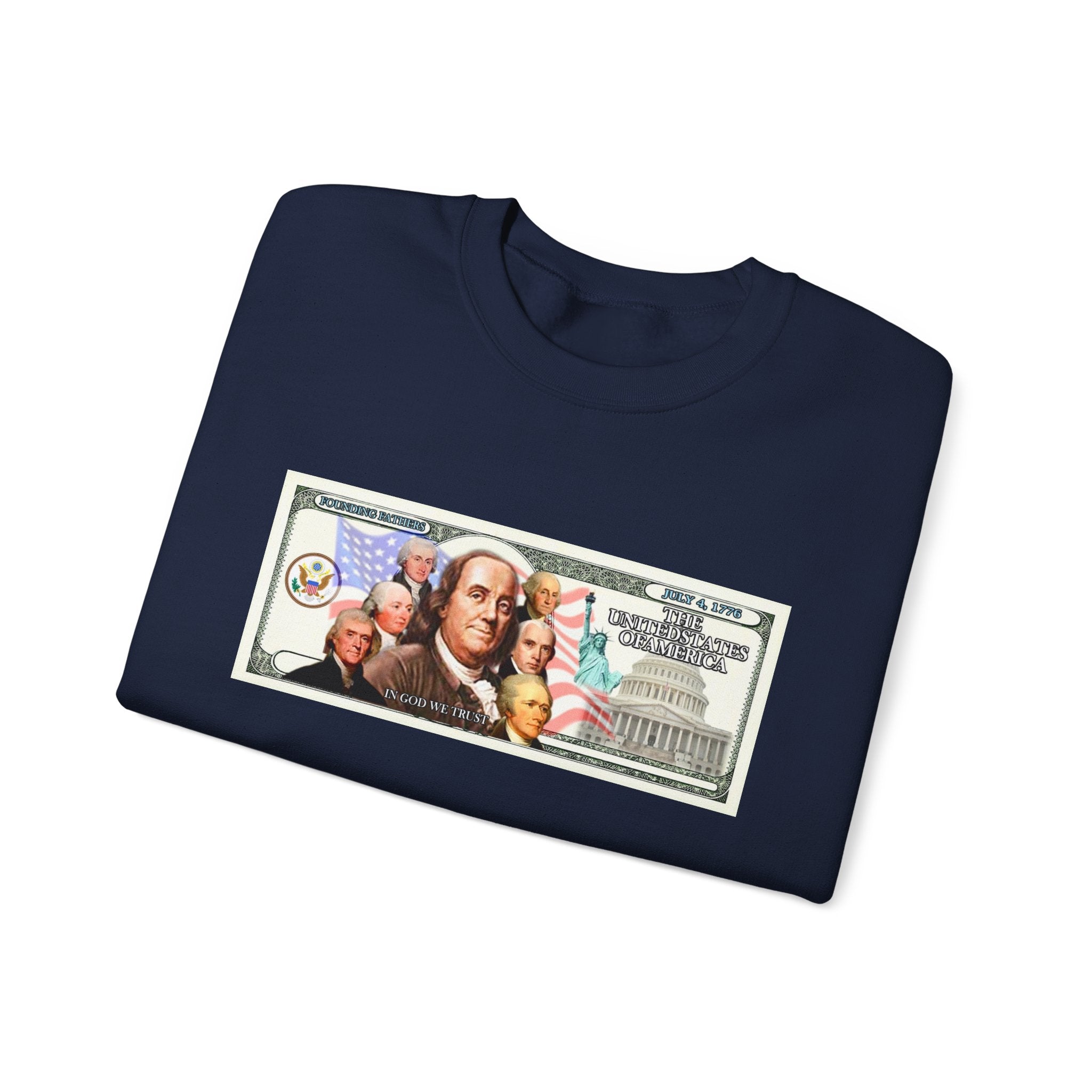Foundingfathers Sweatshirt | Patriotic Crewneck