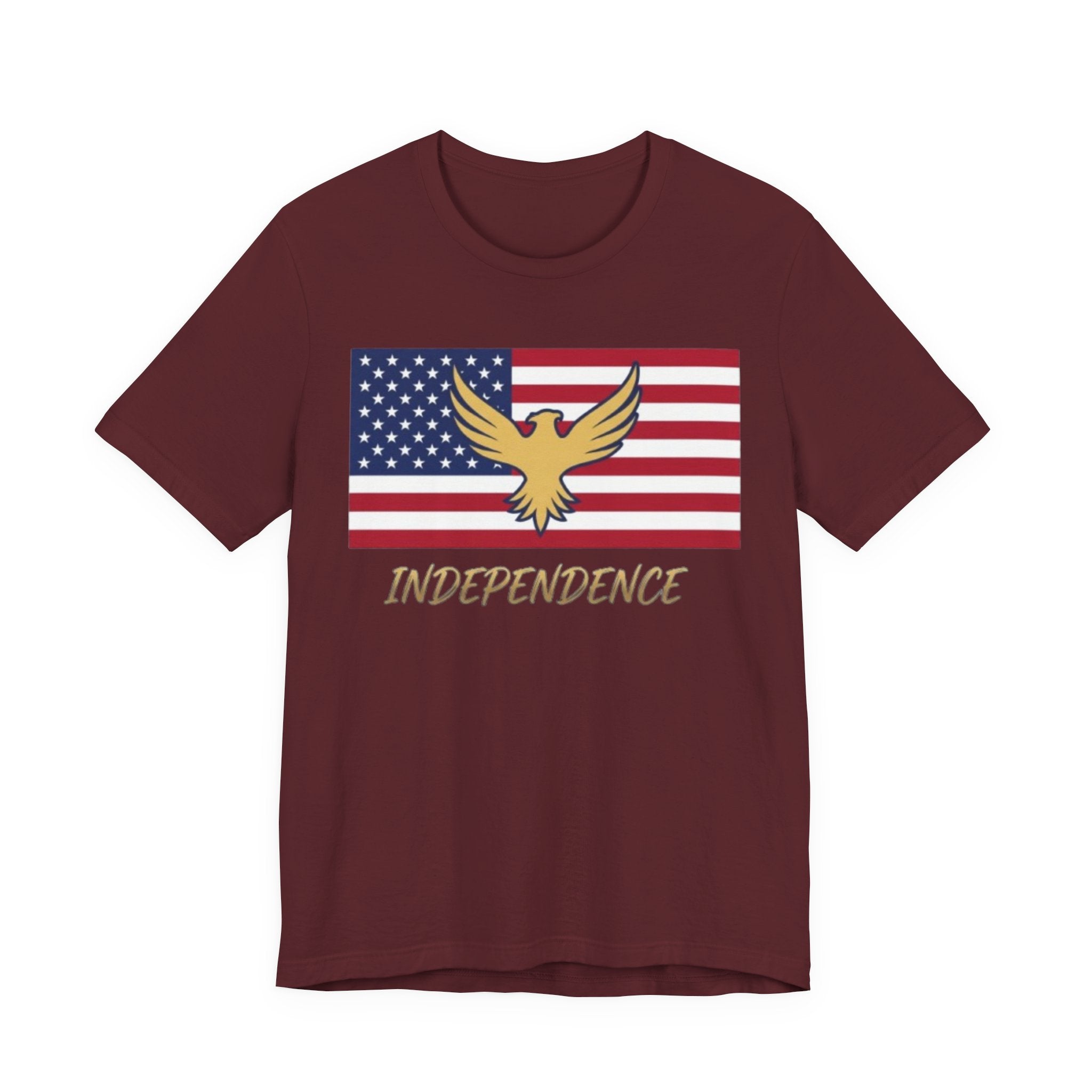 Independence Eagle American Flag Tee — Patriotic T-Shirt