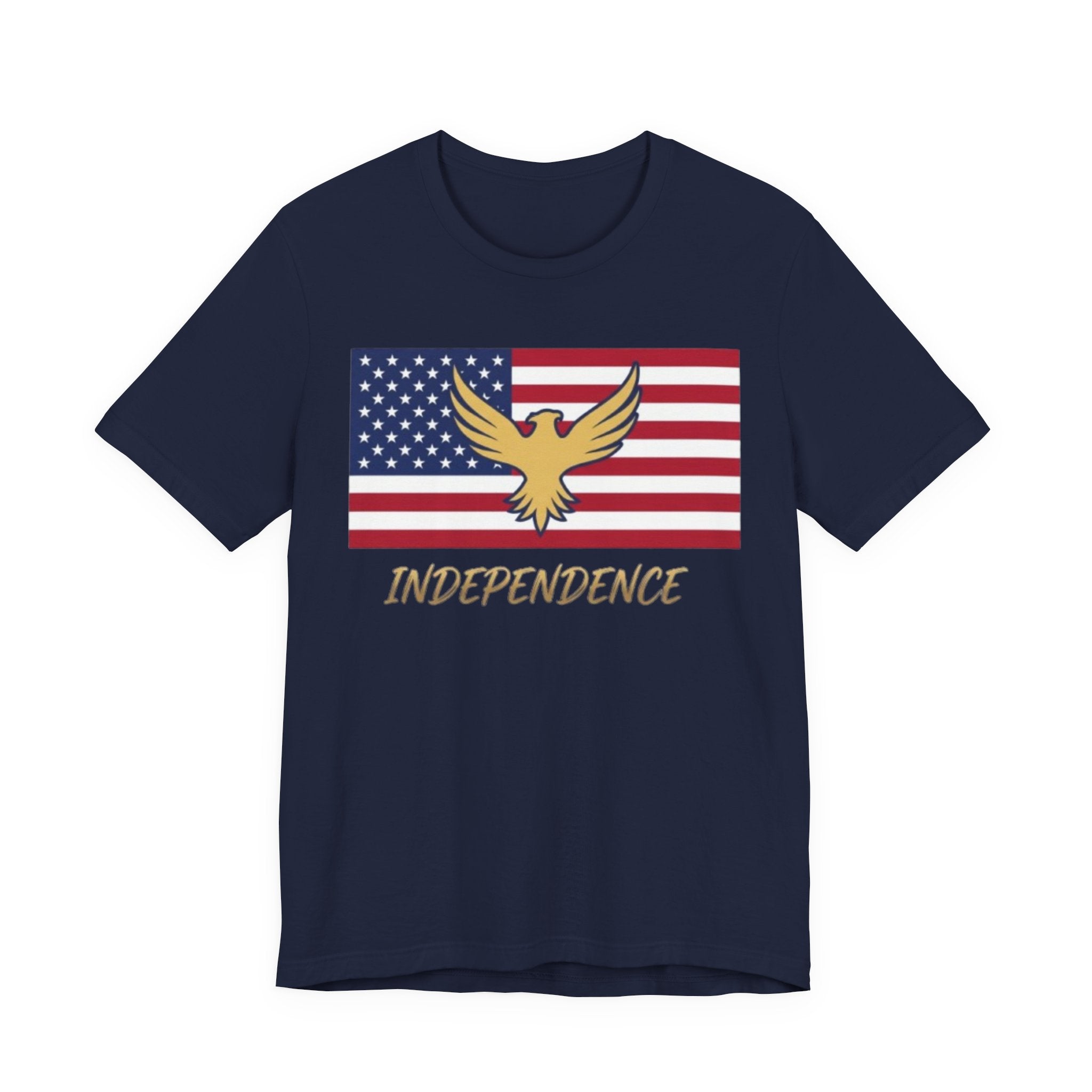 Independence Eagle American Flag Tee — Patriotic T-Shirt