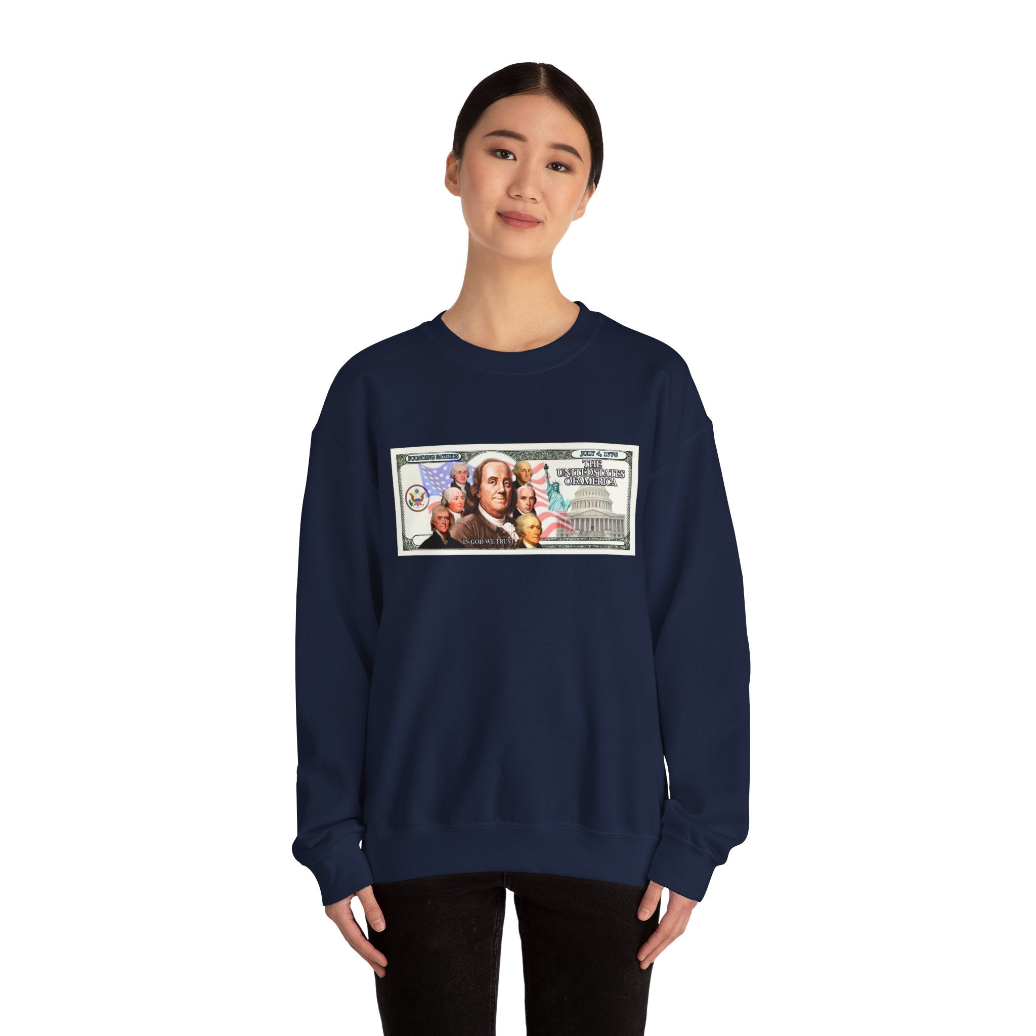 Foundingfathers Sweatshirt | Patriotic Crewneck