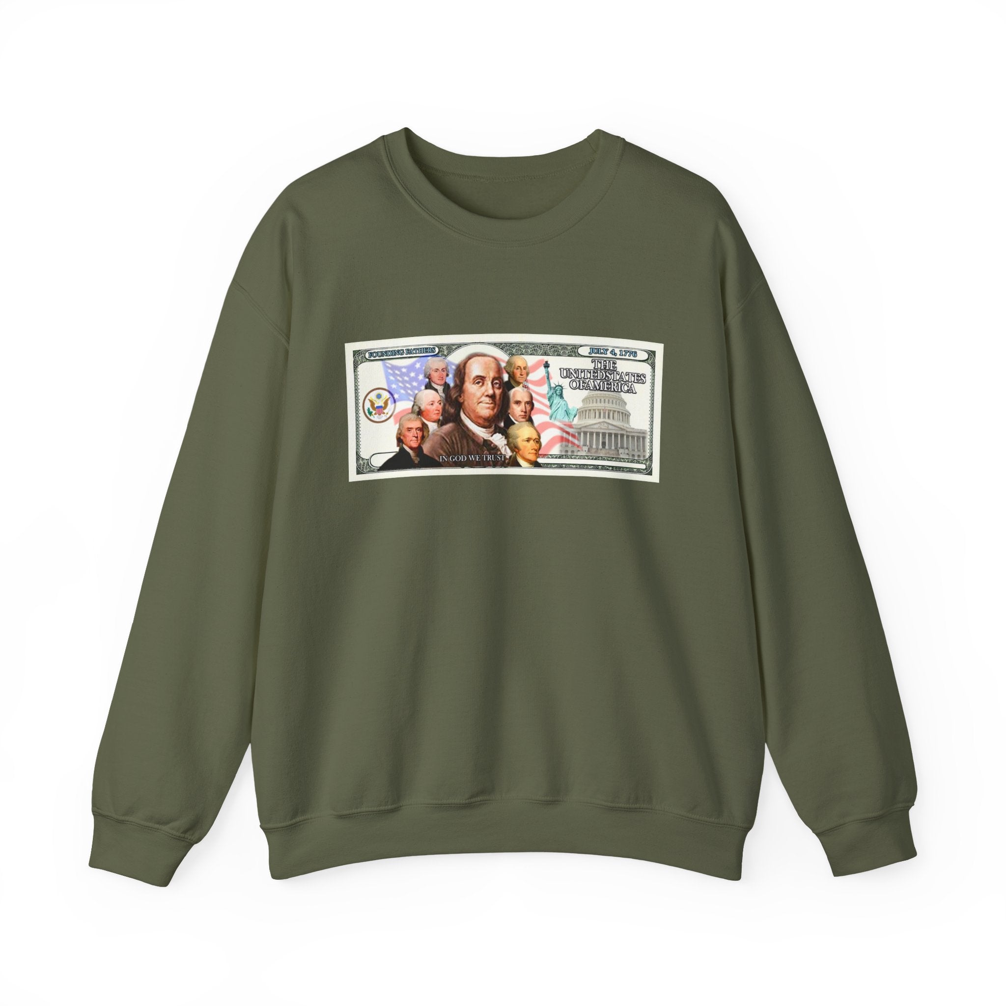 Foundingfathers Sweatshirt | Patriotic Crewneck