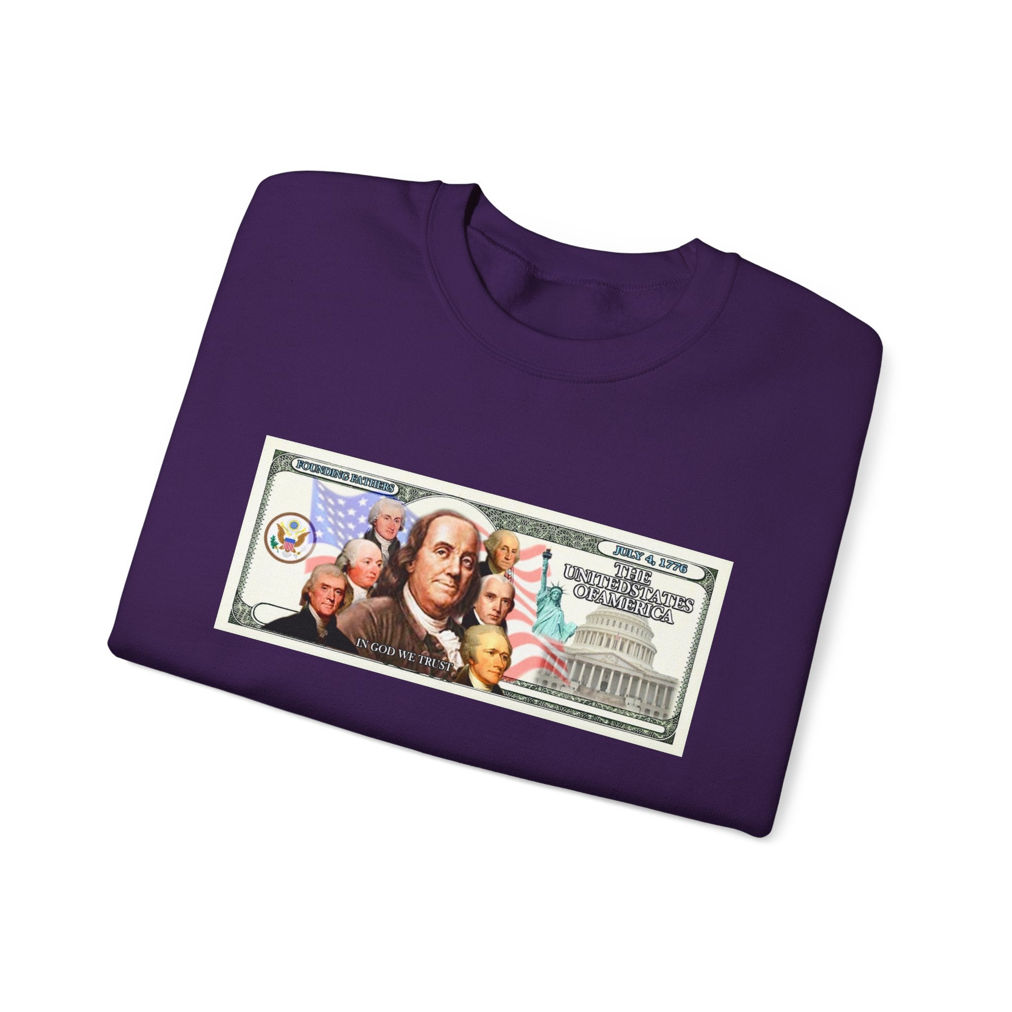 Foundingfathers Sweatshirt | Patriotic Crewneck