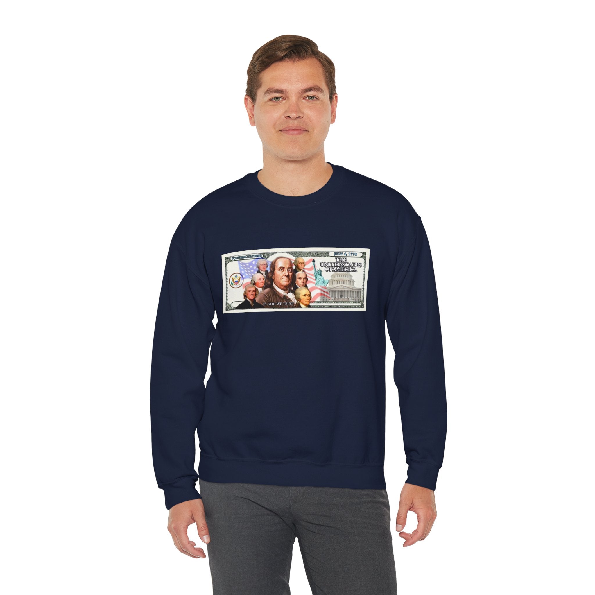 Foundingfathers Sweatshirt | Patriotic Crewneck