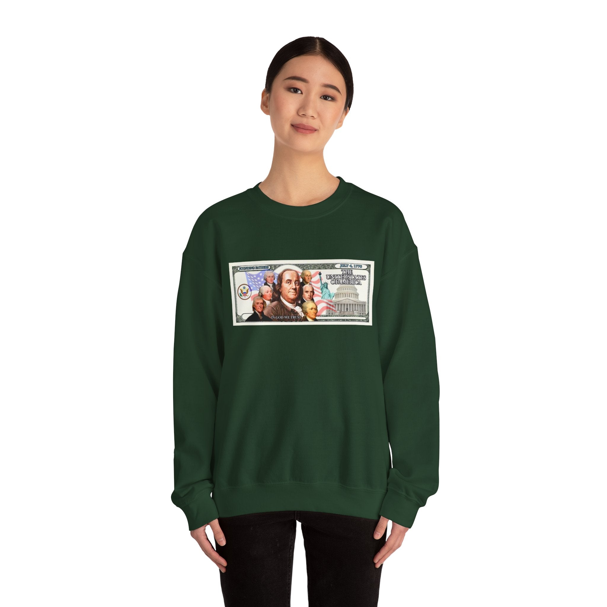 Foundingfathers Sweatshirt | Patriotic Crewneck