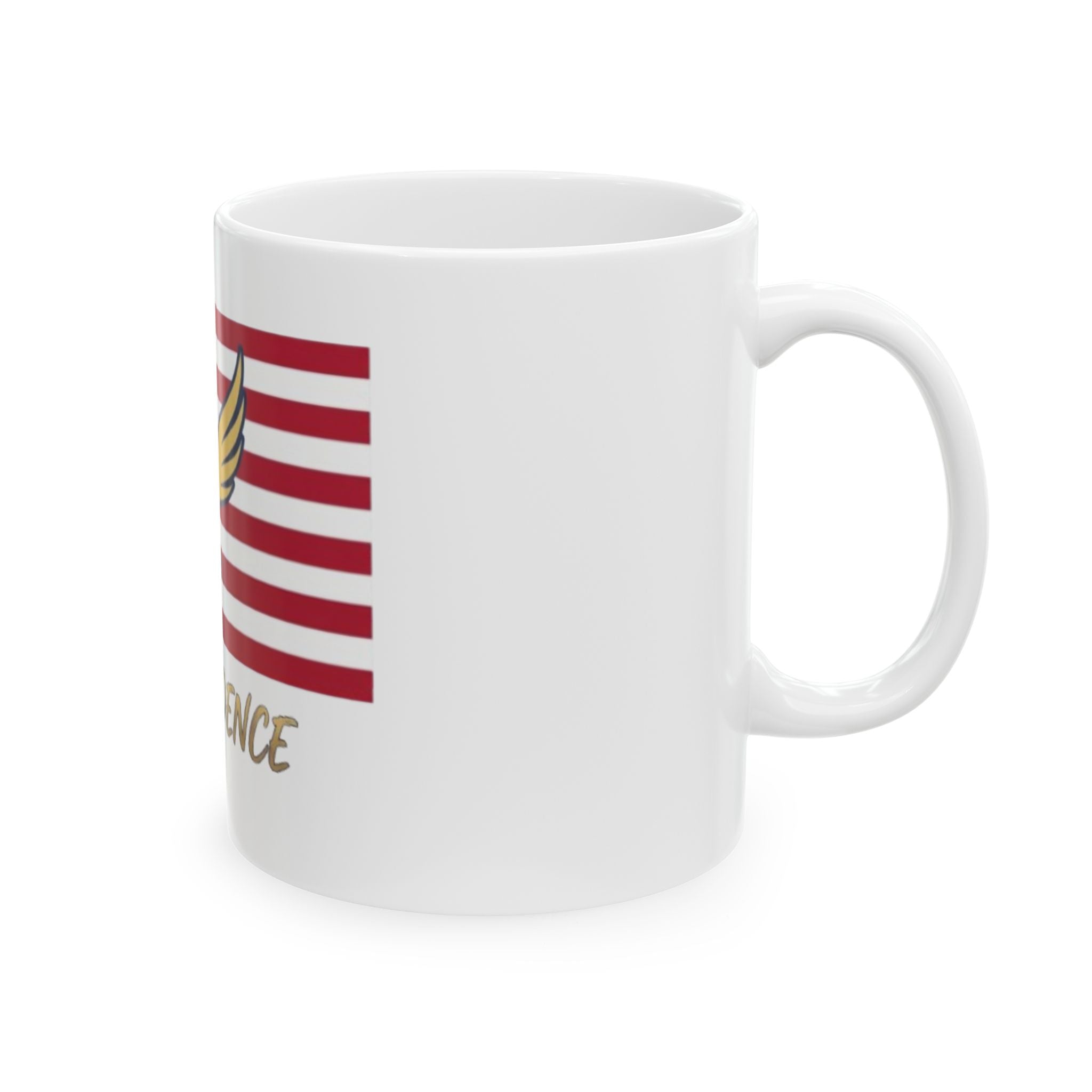 Independence Flag Mug — American Eagle Ceramic Coffee Cup (11oz & 15oz)