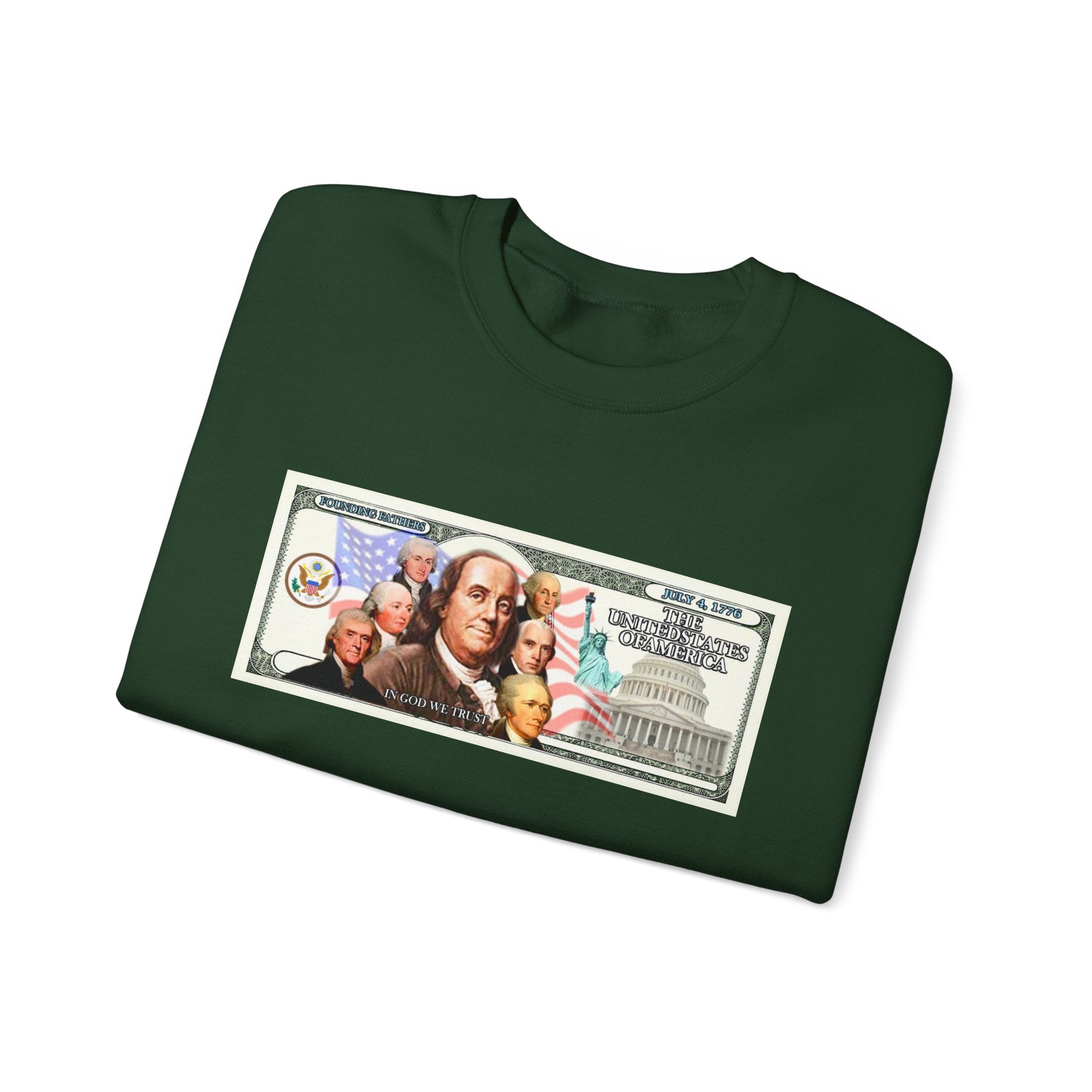 Foundingfathers Sweatshirt | Patriotic Crewneck