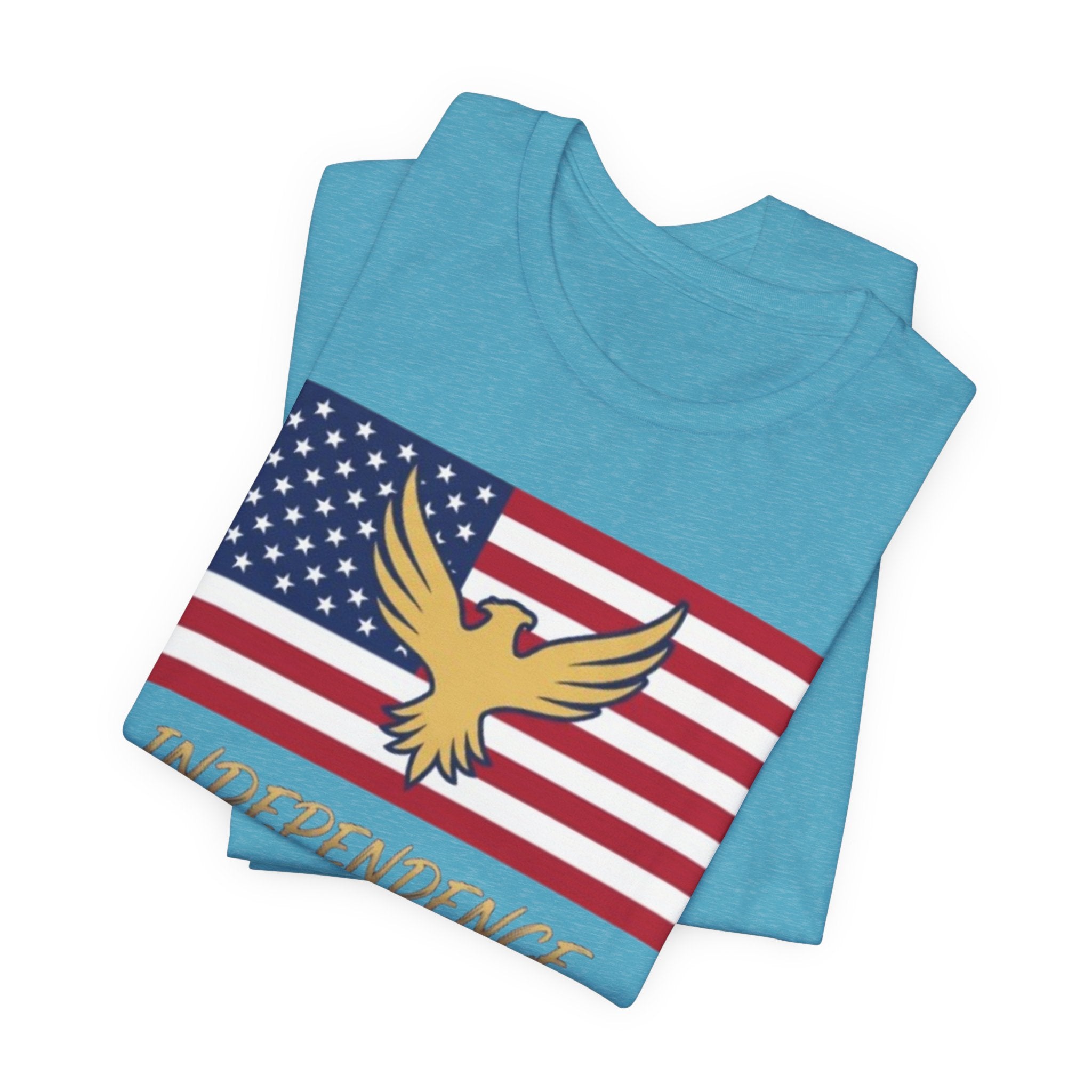 Independence Eagle American Flag Tee — Patriotic T-Shirt