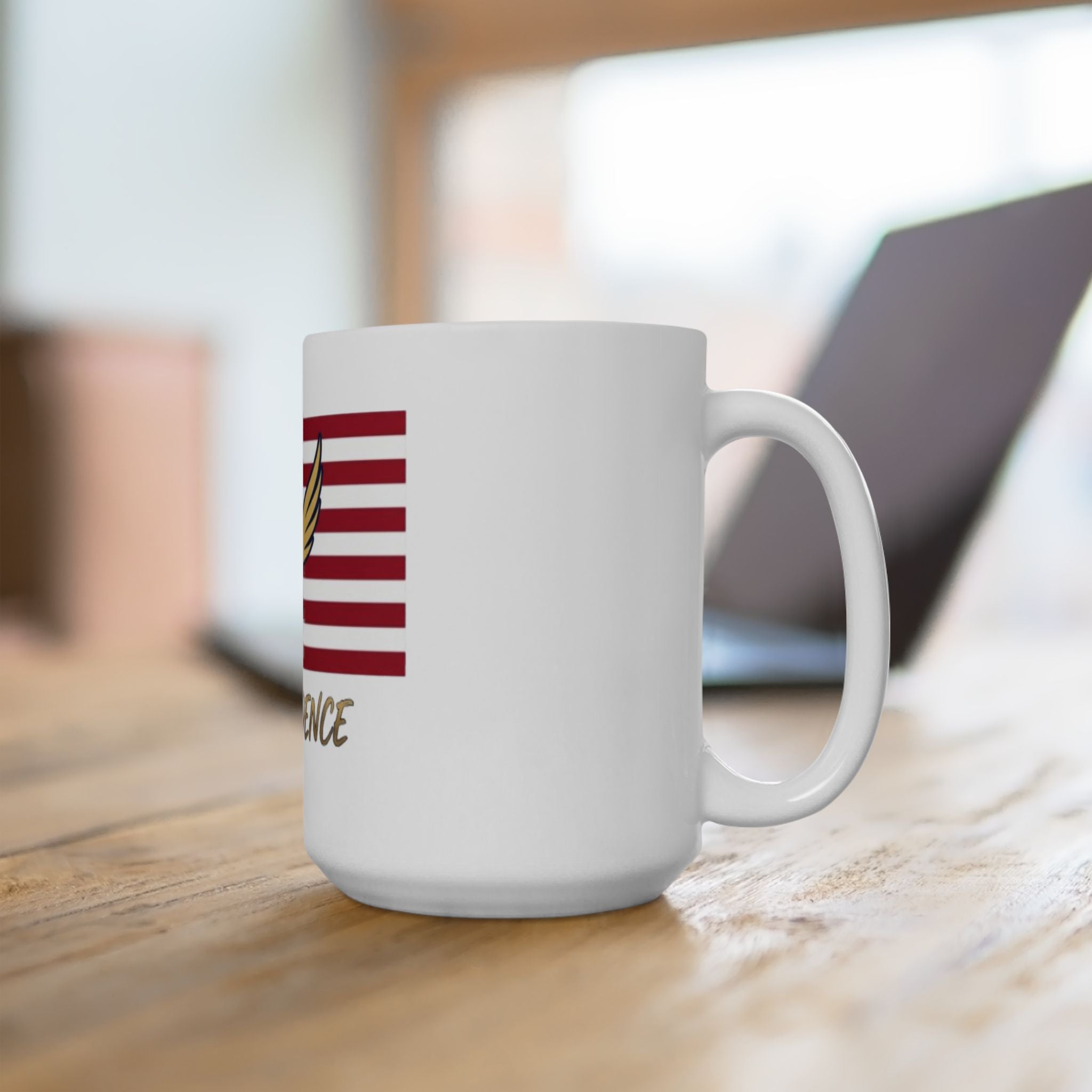 Independence Flag Mug — American Eagle Ceramic Coffee Cup (11oz & 15oz)