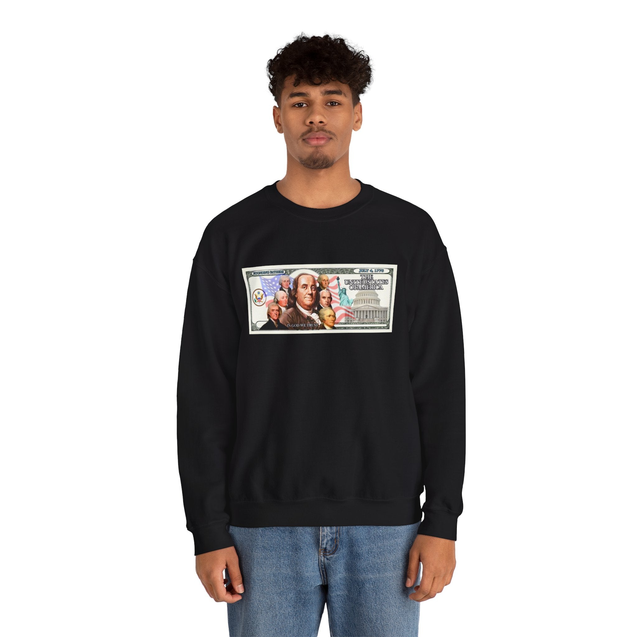 Foundingfathers Sweatshirt | Patriotic Crewneck