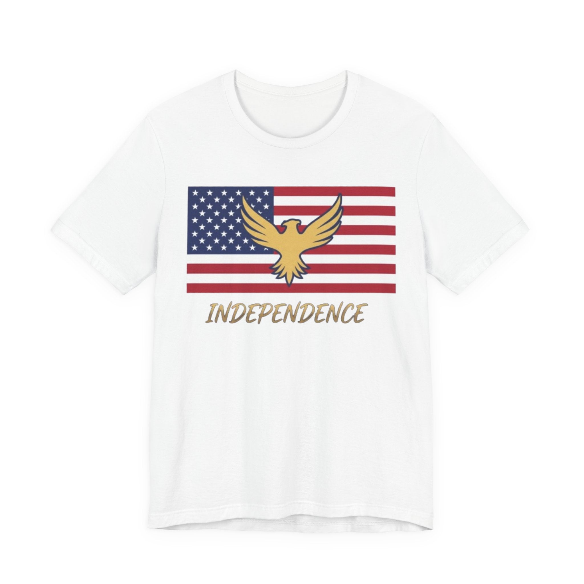 Independence Eagle American Flag Tee — Patriotic T-Shirt