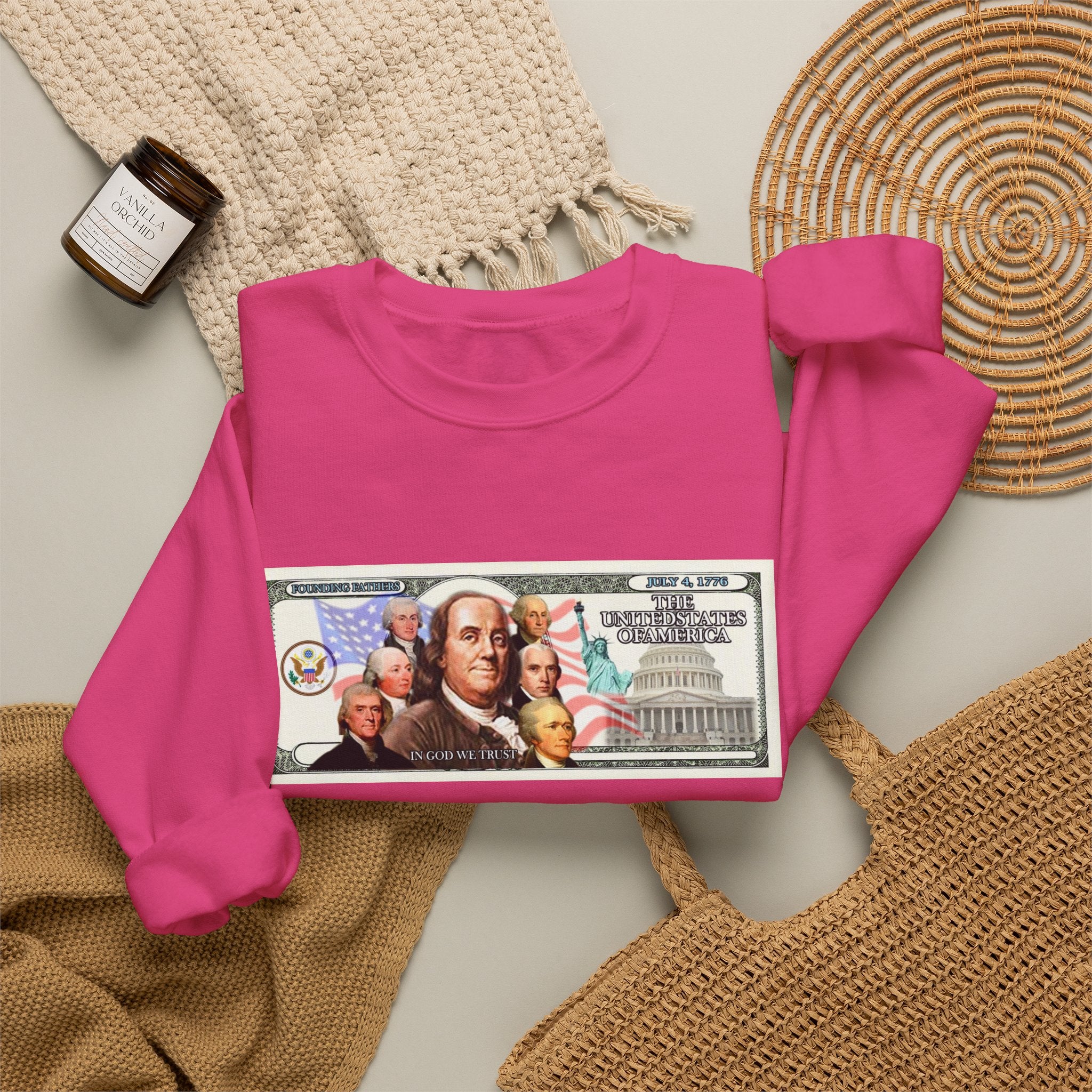 Foundingfathers Sweatshirt | Patriotic Crewneck