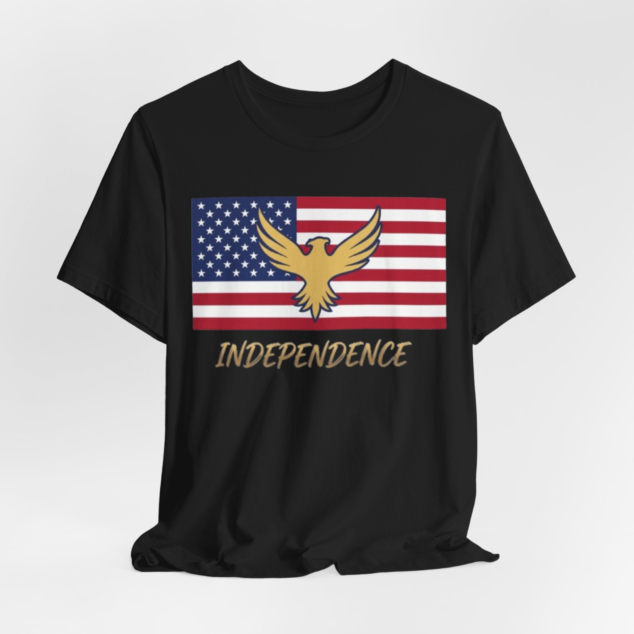 Independence Eagle American Flag Tee — Patriotic T-Shirt