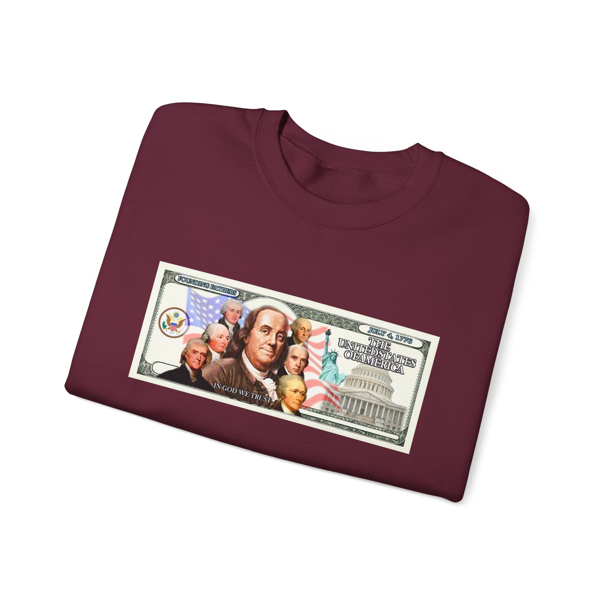 Foundingfathers Sweatshirt | Patriotic Crewneck