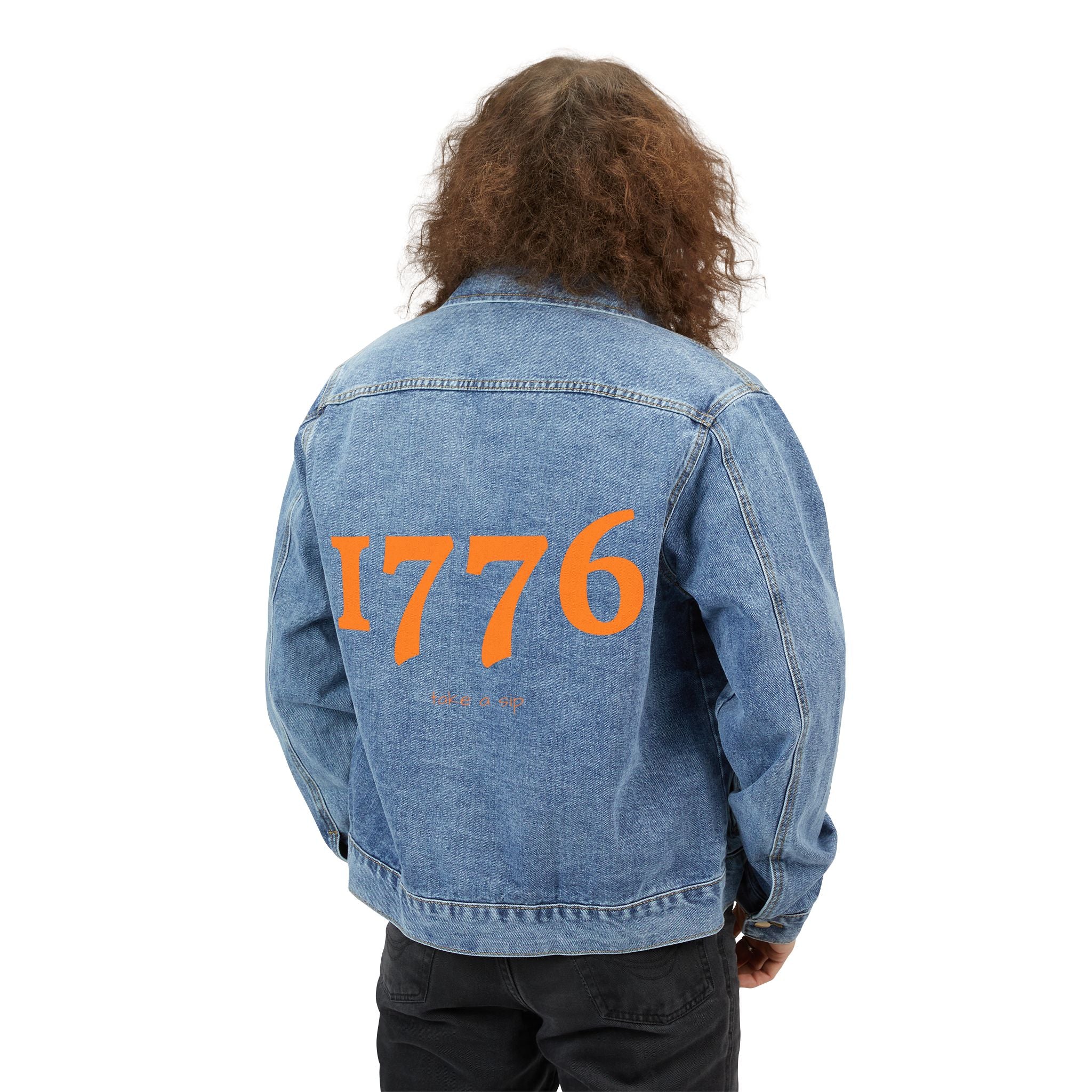 Denim Jacket — 1776 Patriotic Back Print
