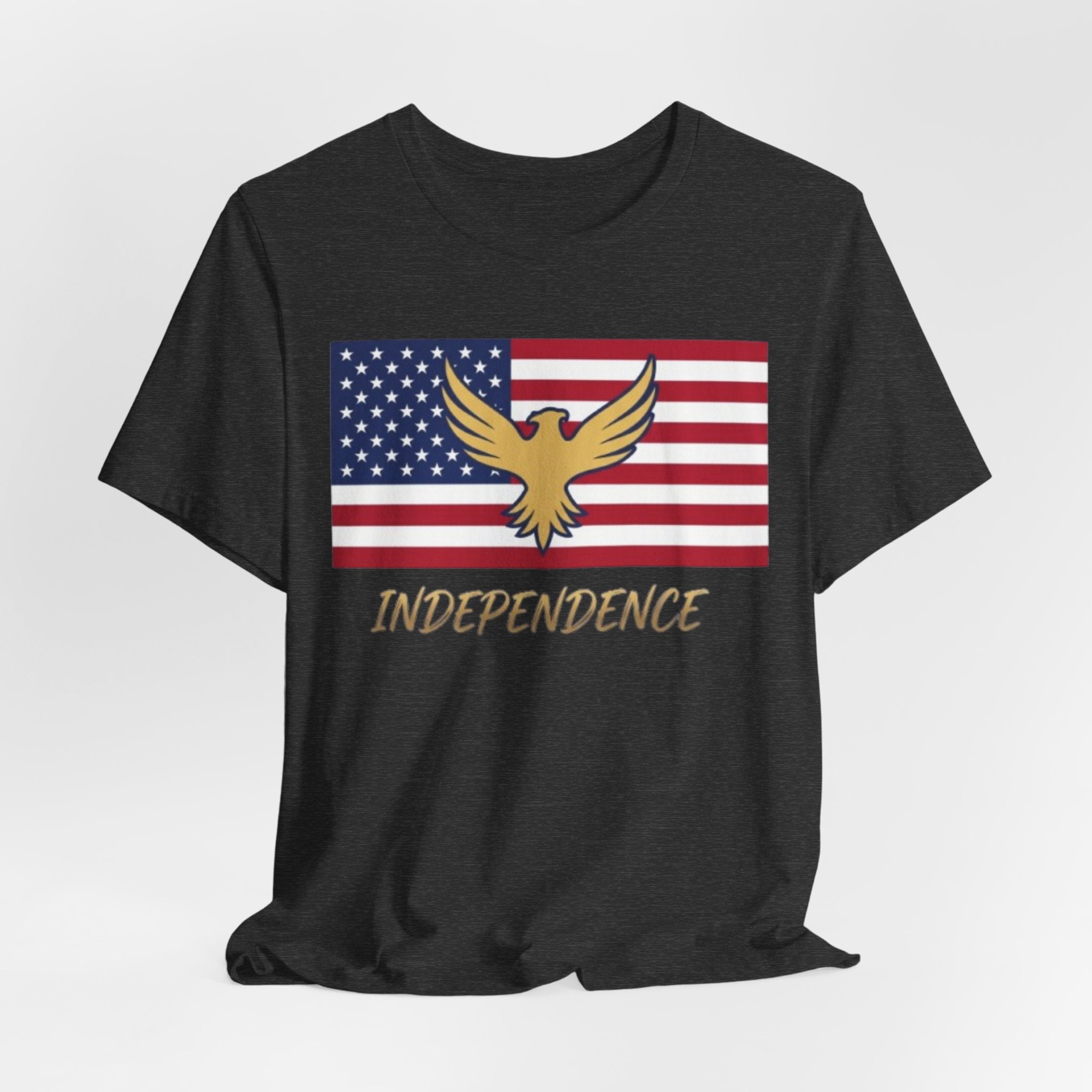 Independence Eagle American Flag Tee — Patriotic T-Shirt